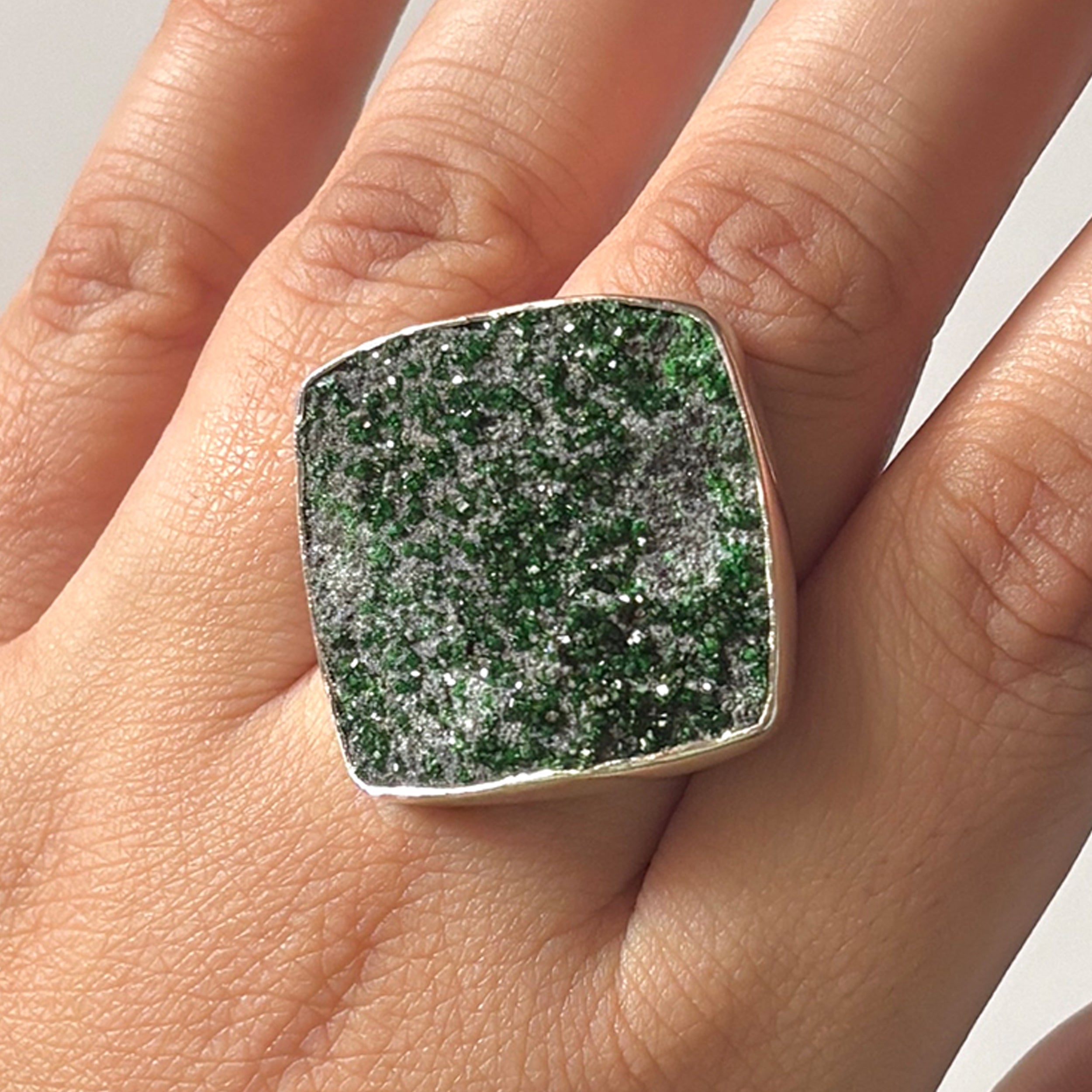 Uvarovite Ring-(UVR-2-32)
