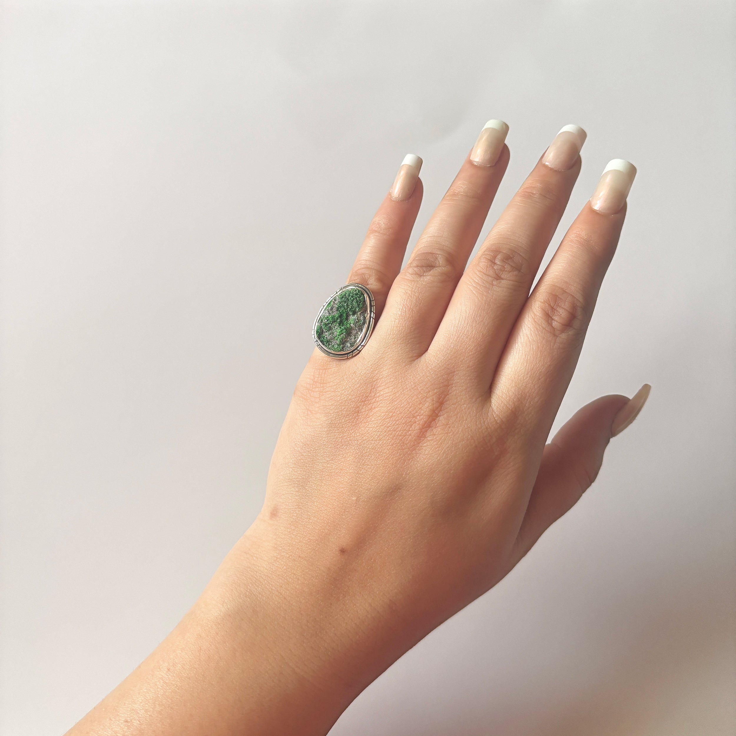 Uvarovite Ring-(UVR-2-46)
