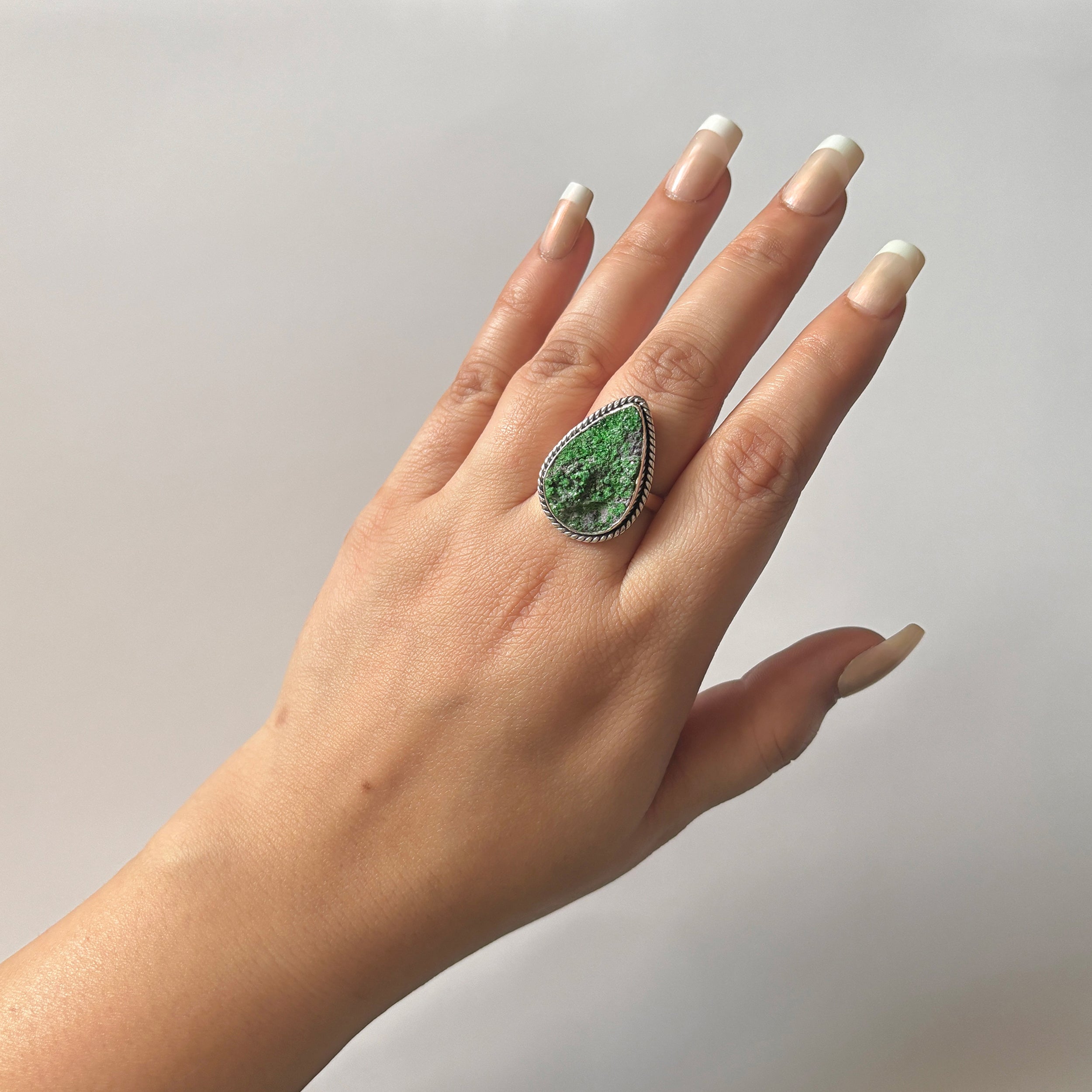 Uvarovite Ring-(UVR-2-5)