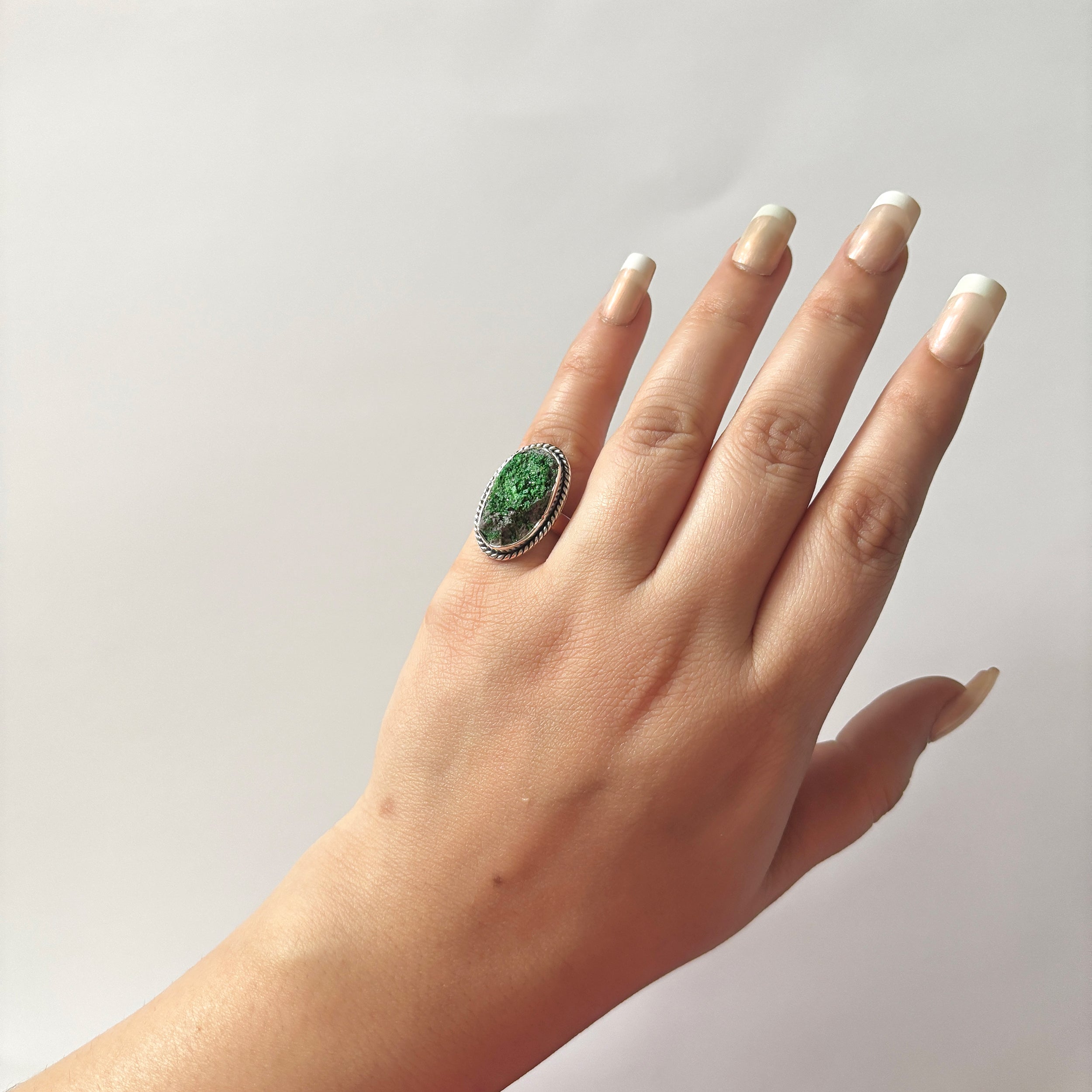 Uvarovite Ring-(UVR-2-51)