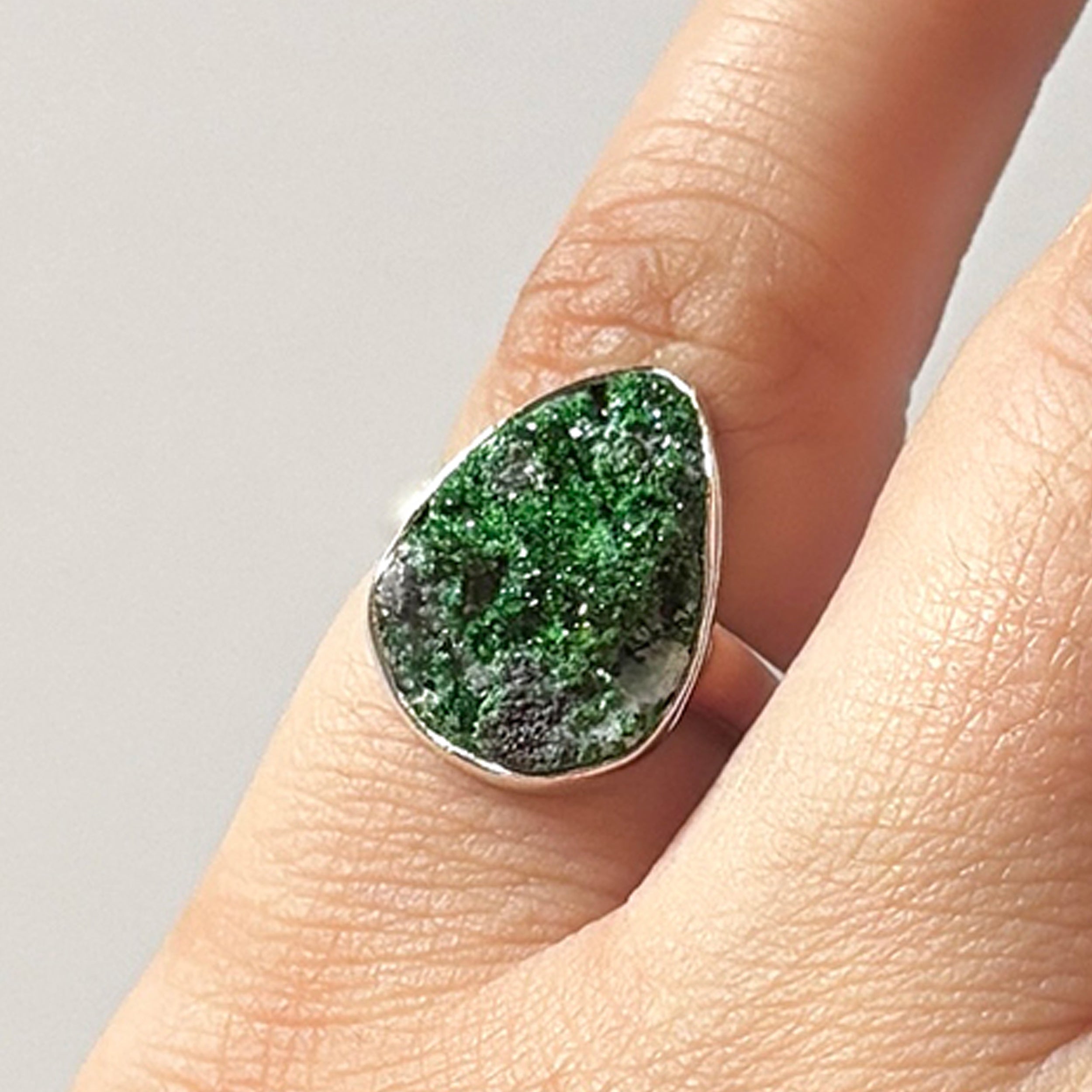 Uvarovite Ring-(UVR-2-53)