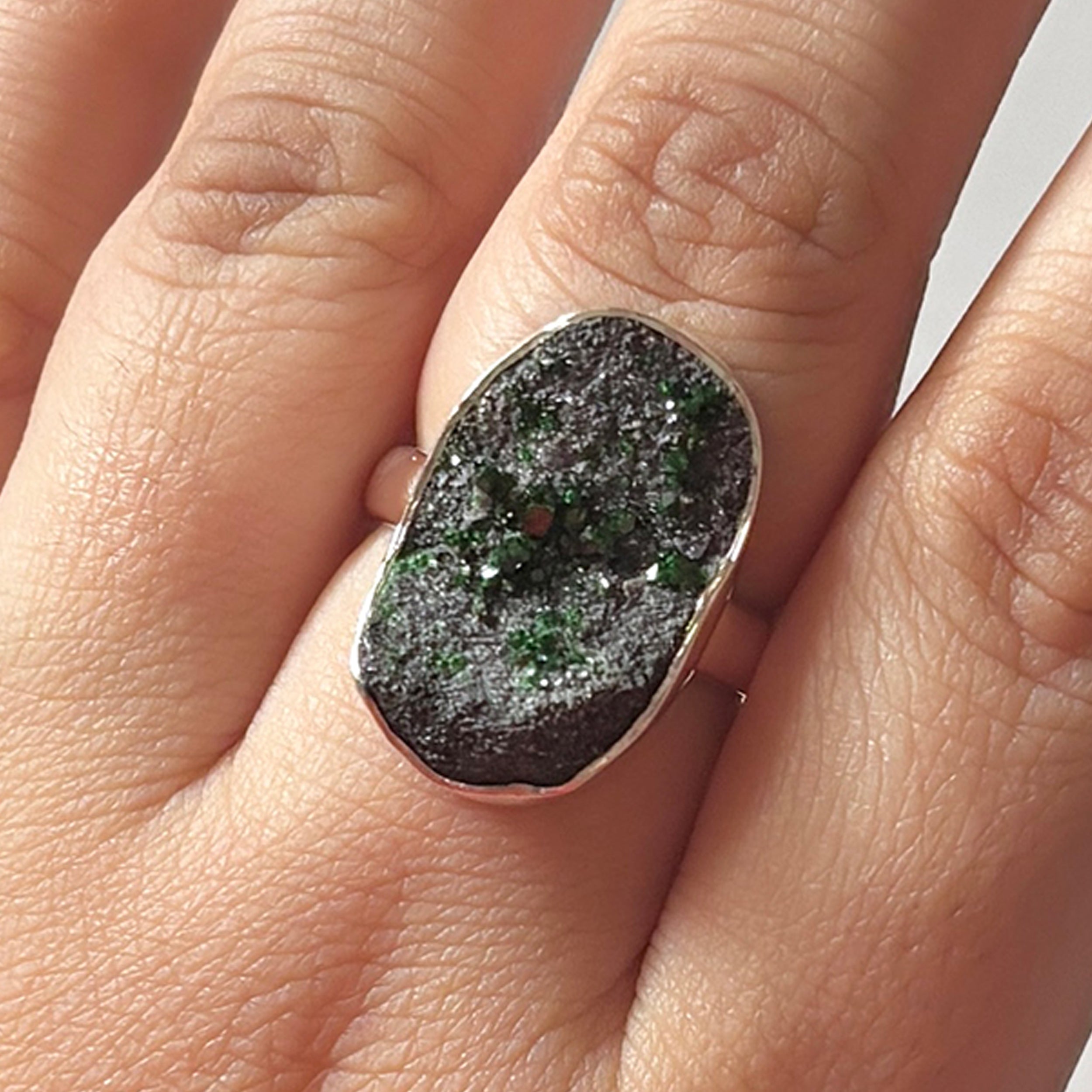 Uvarovite Ring-(UVR-2-58)