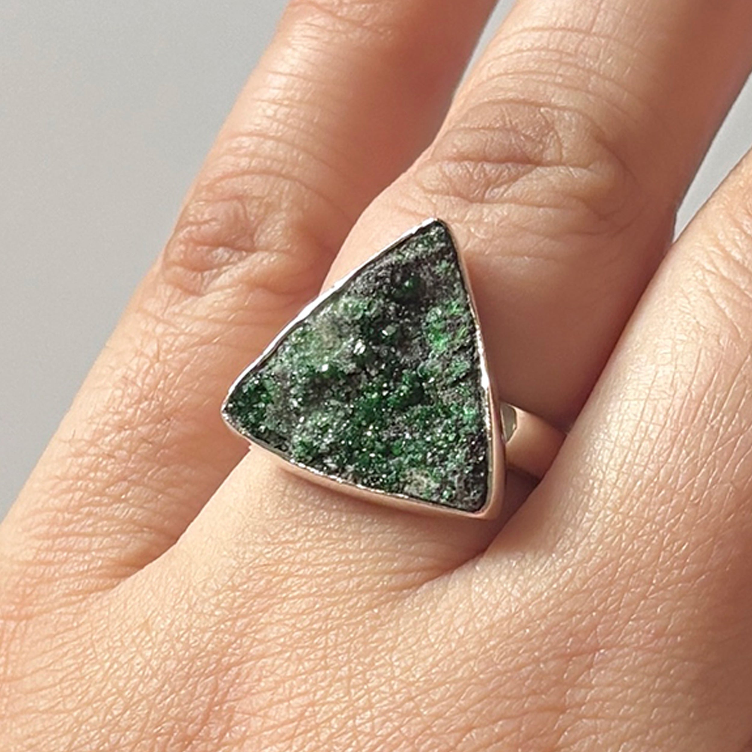 Uvarovite Ring-(UVR-2-68)