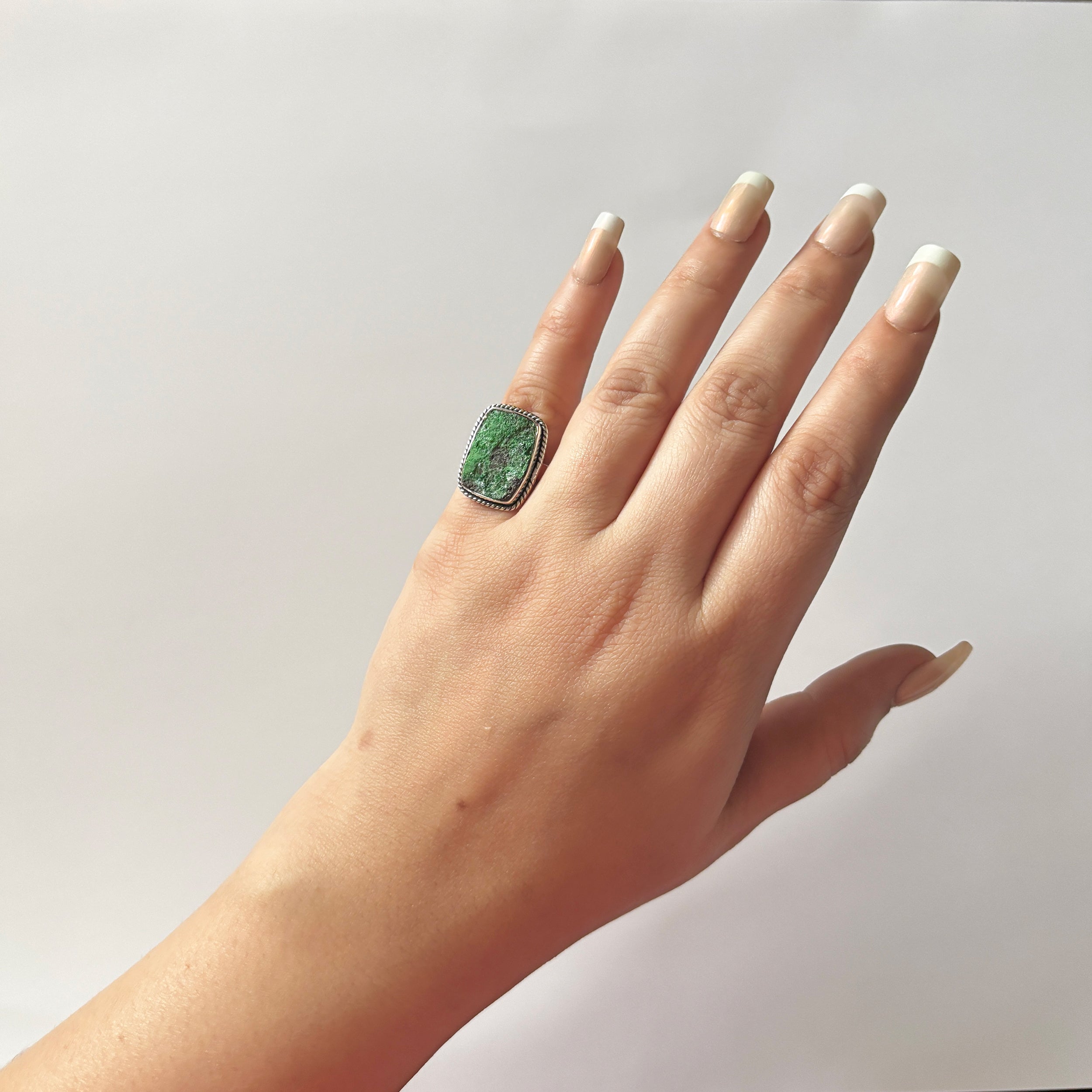 Uvarovite Ring-(UVR-2-72)