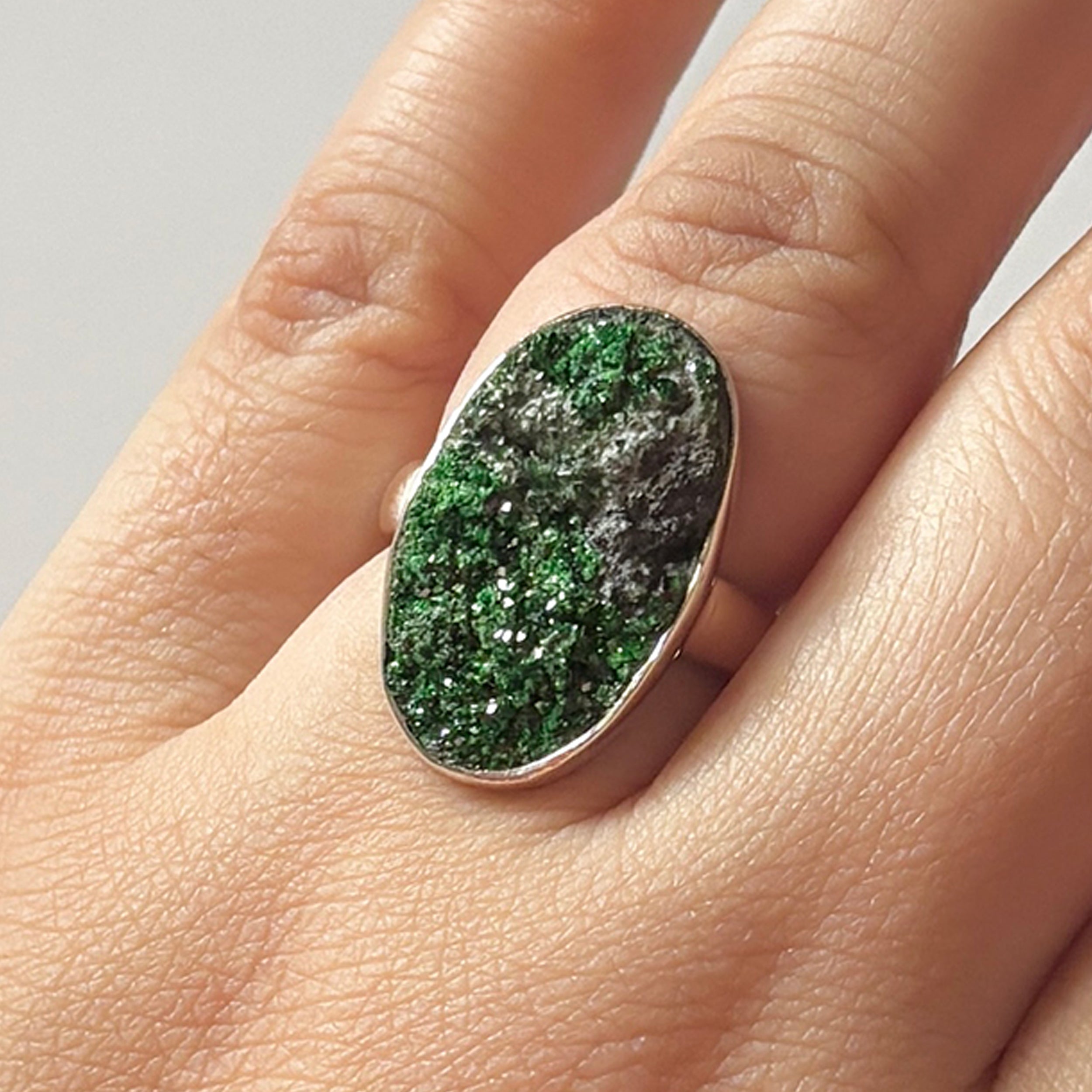 Uvarovite Ring-(UVR-2-79)