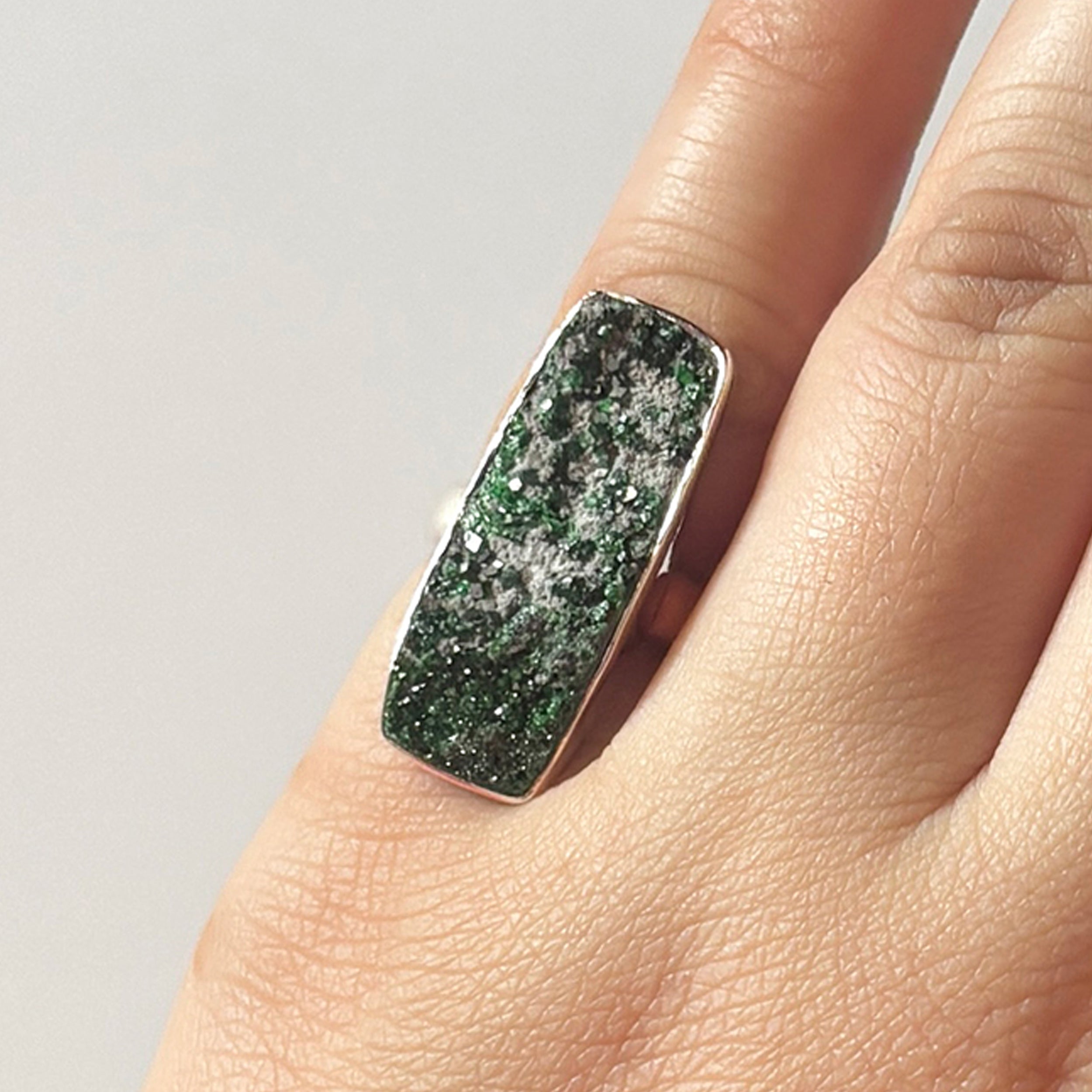 Uvarovite Ring-(UVR-2-92)