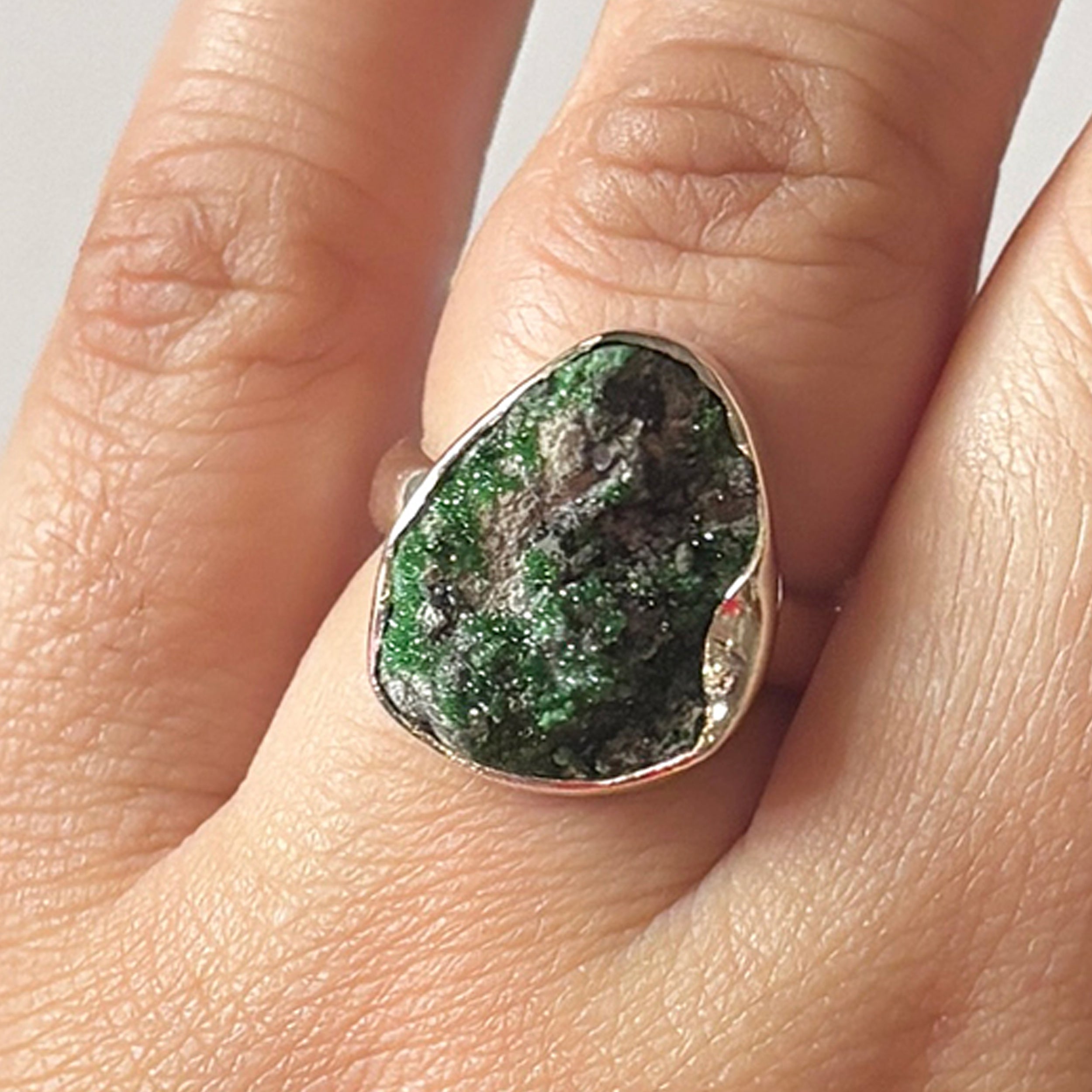 Uvarovite Ring-(UVR-2-94)