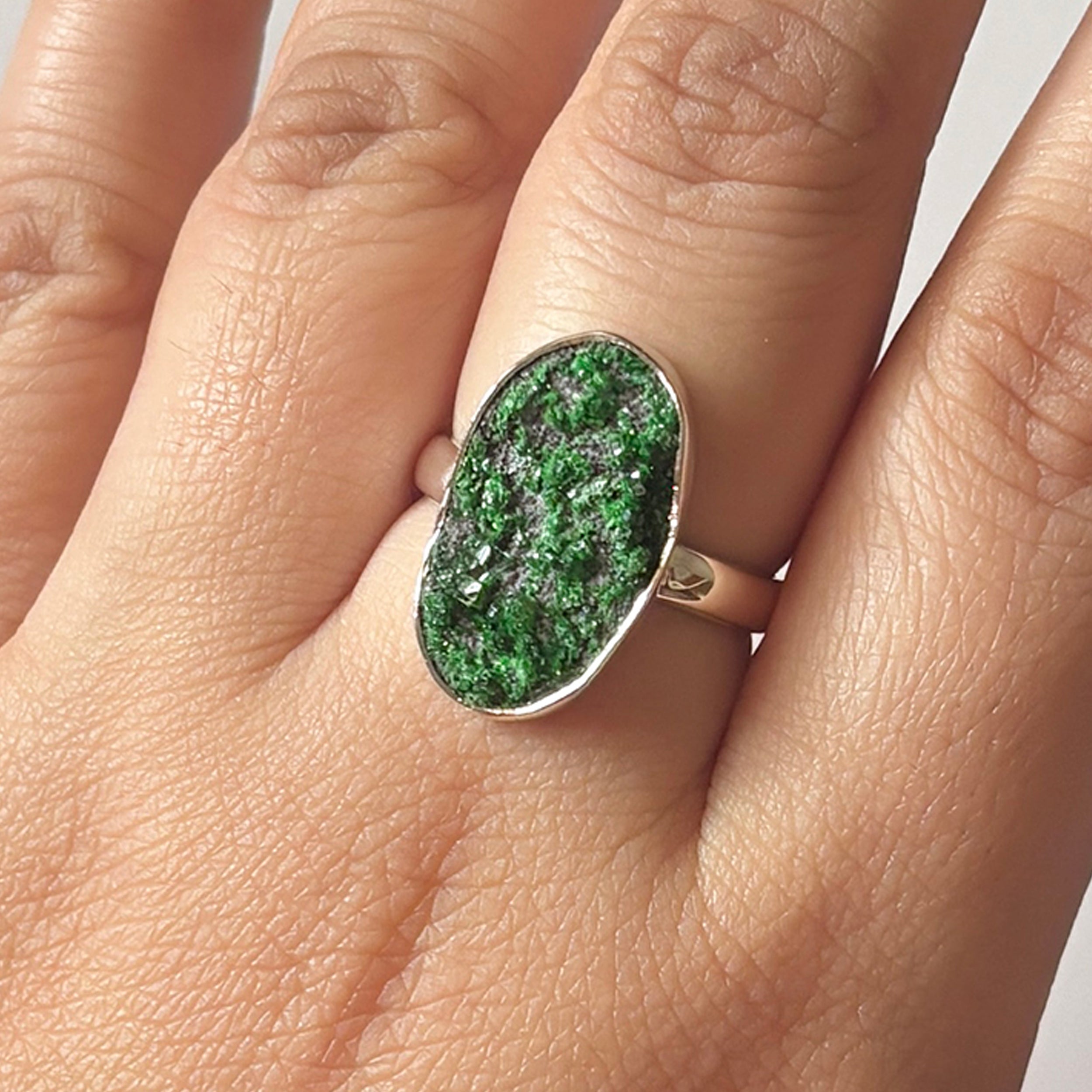 Uvarovite Ring-(UVR-2-96)