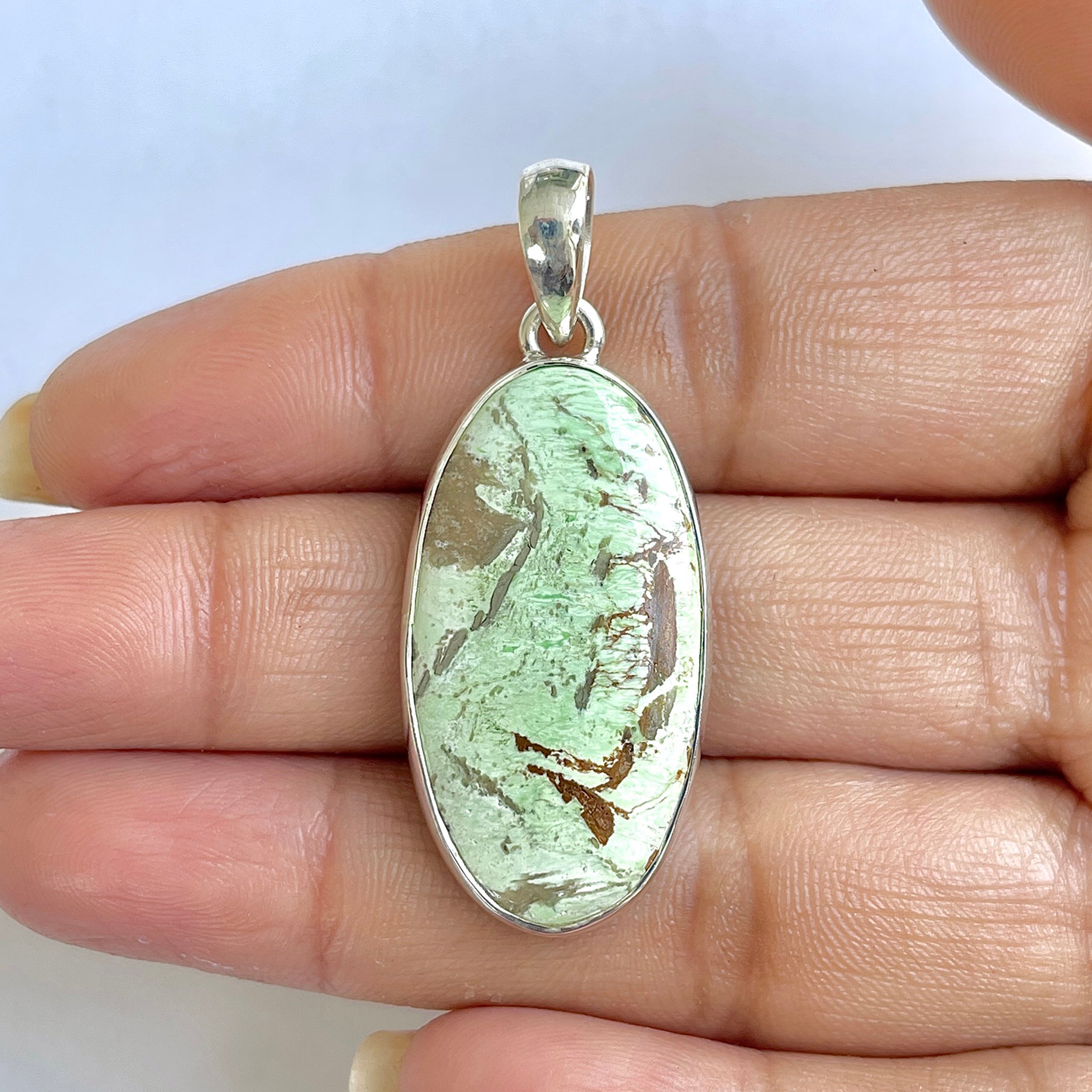 Variscite Pendant-(VRC-1-12)