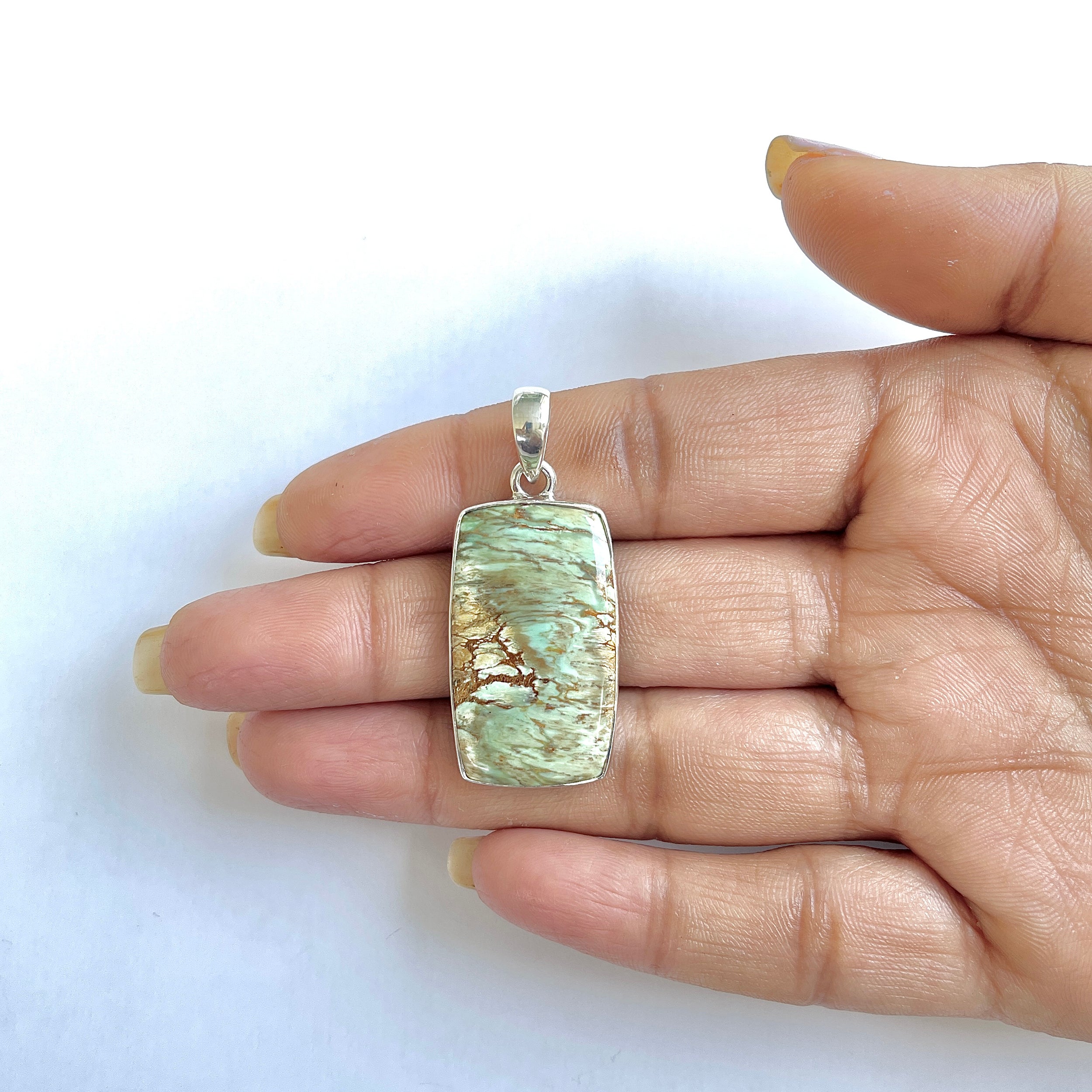 Variscite Pendant-(VRC-1-13)