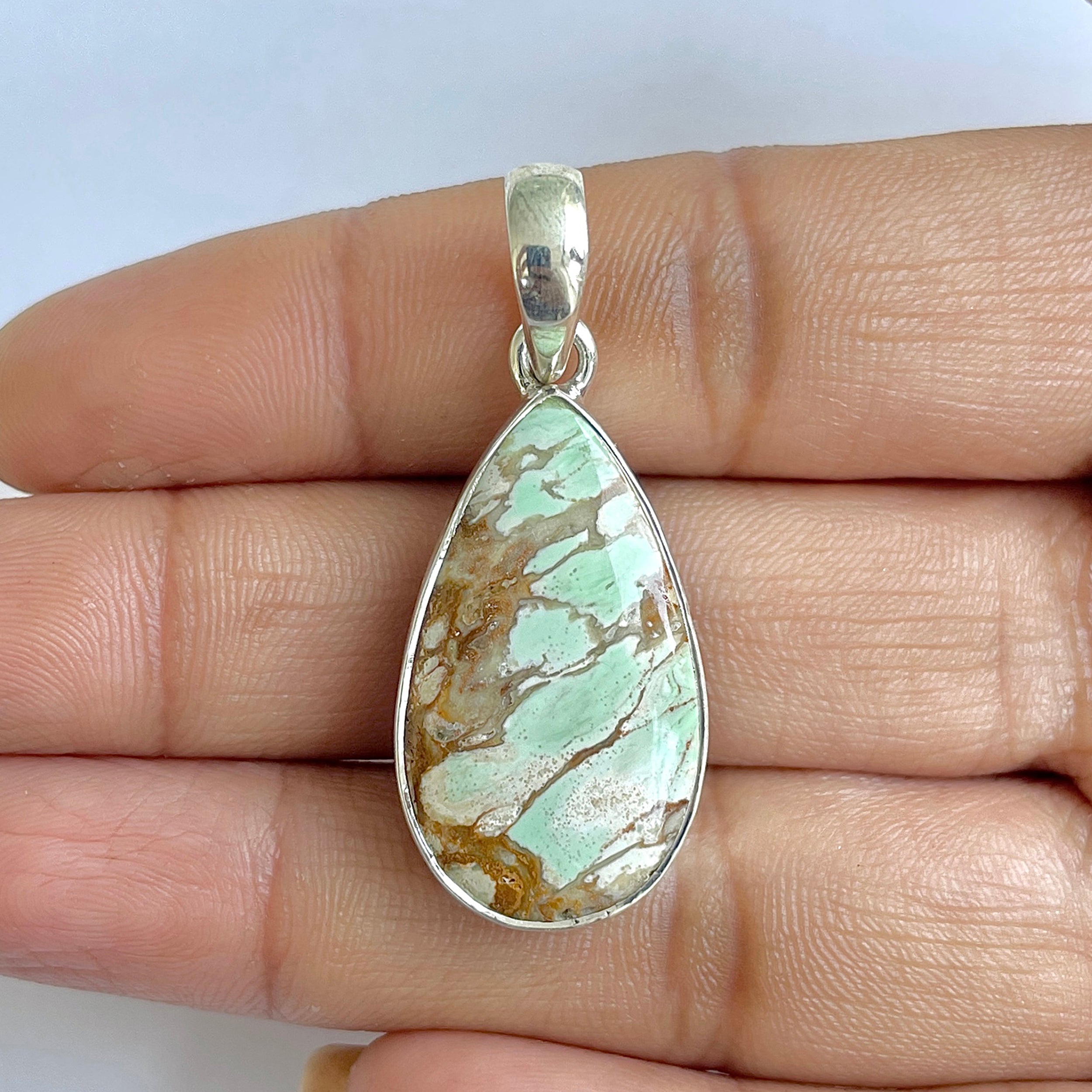 Variscite Pendant-(VRC-1-14)