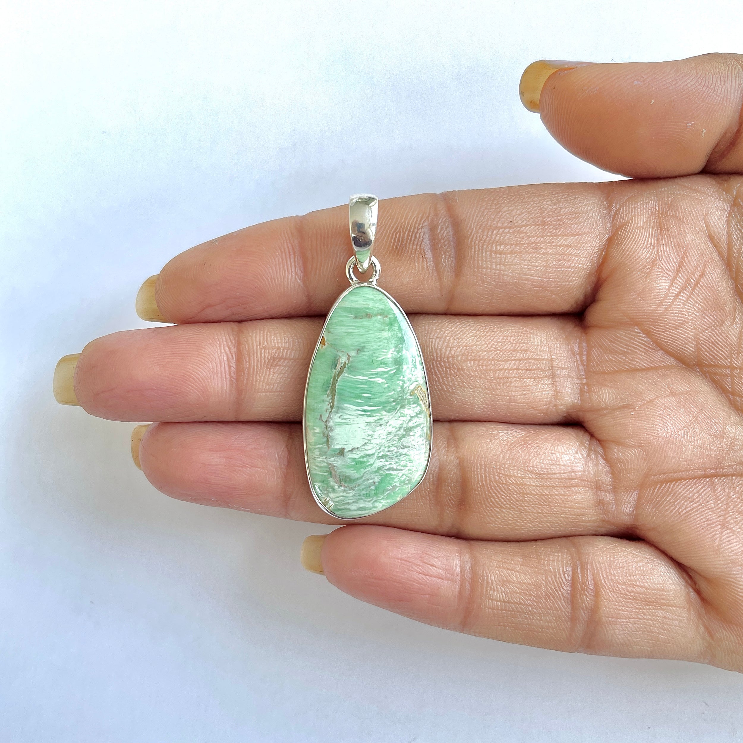 Variscite Pendant-(VRC-1-15)
