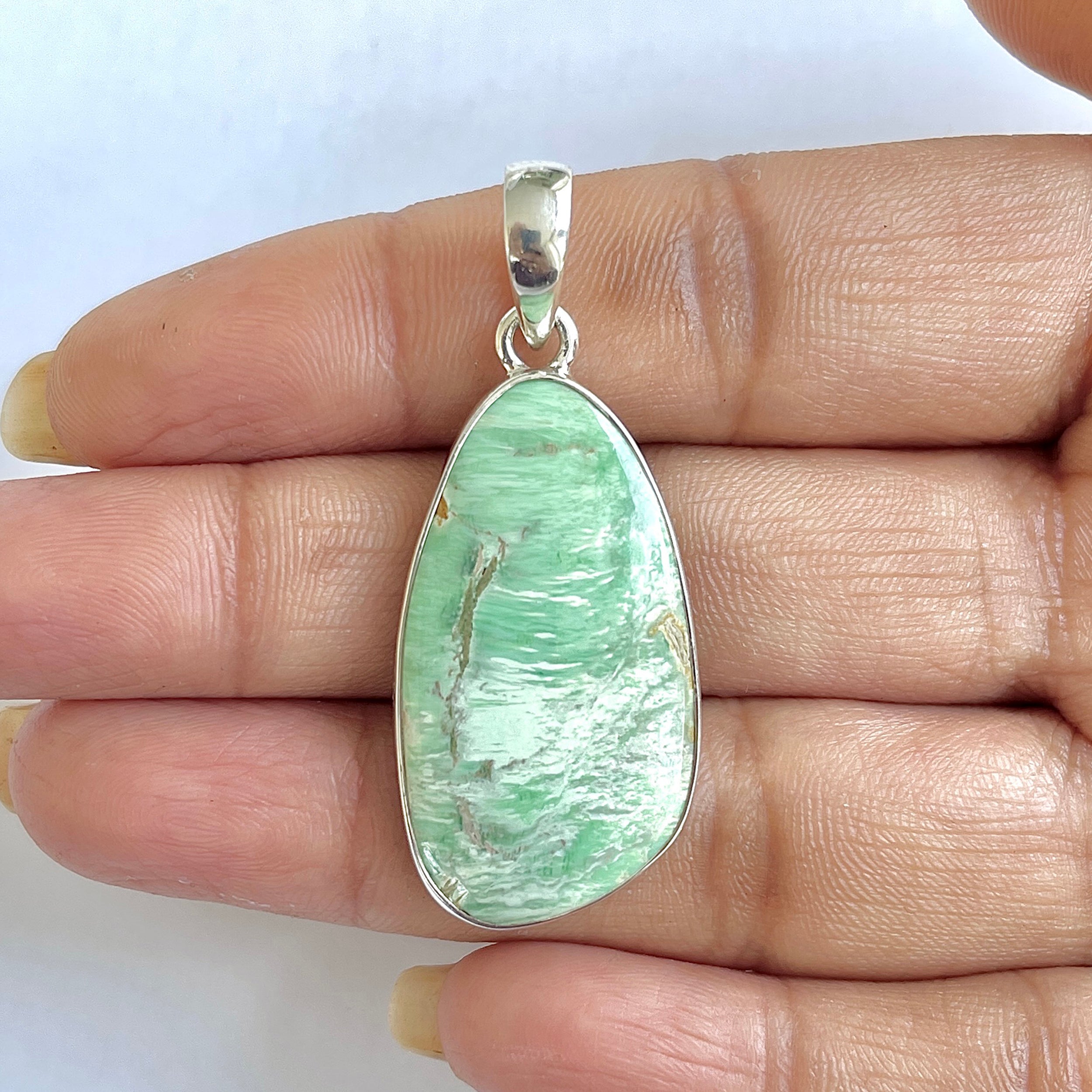 Variscite Pendant-(VRC-1-15)