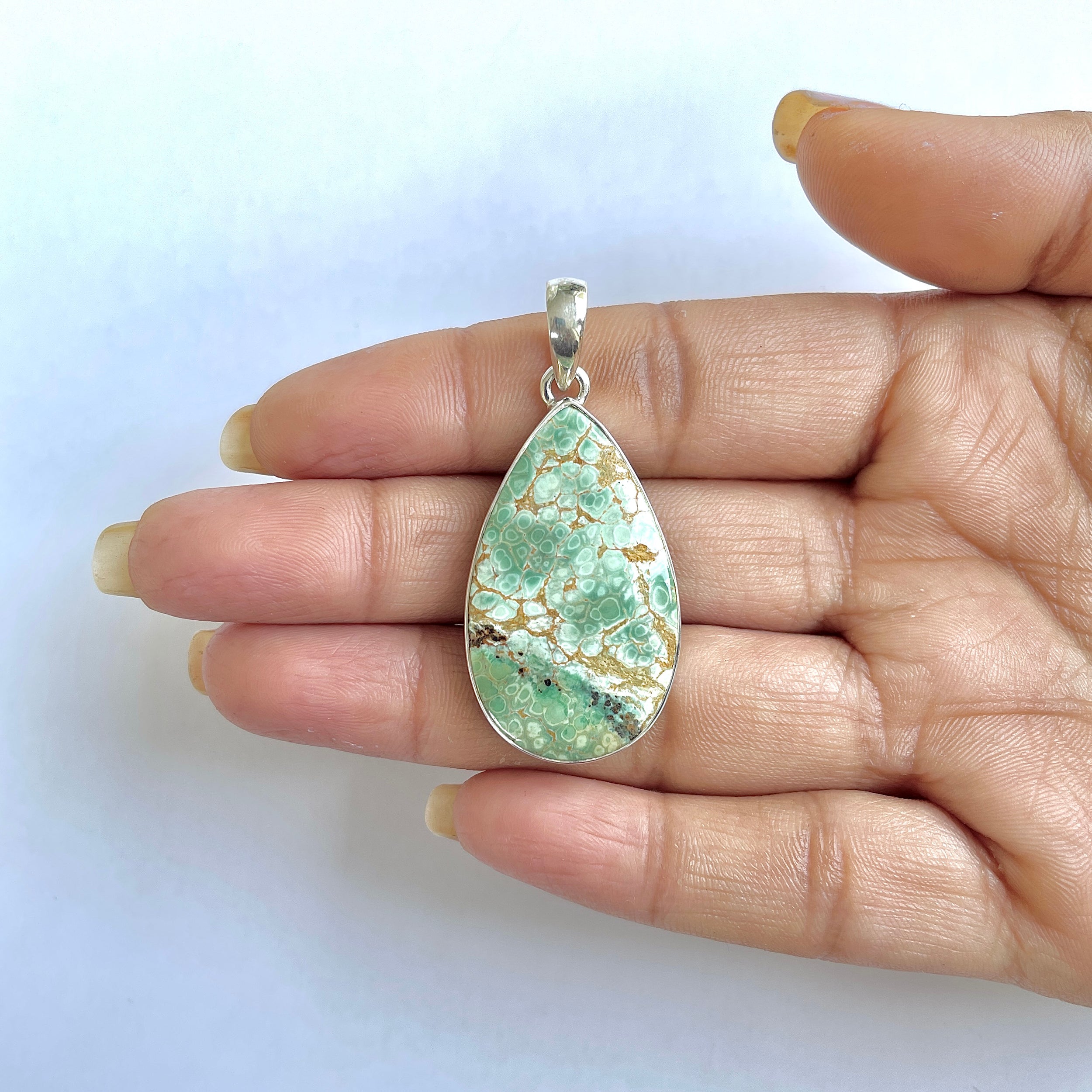 Variscite Pendant-(VRC-1-19)