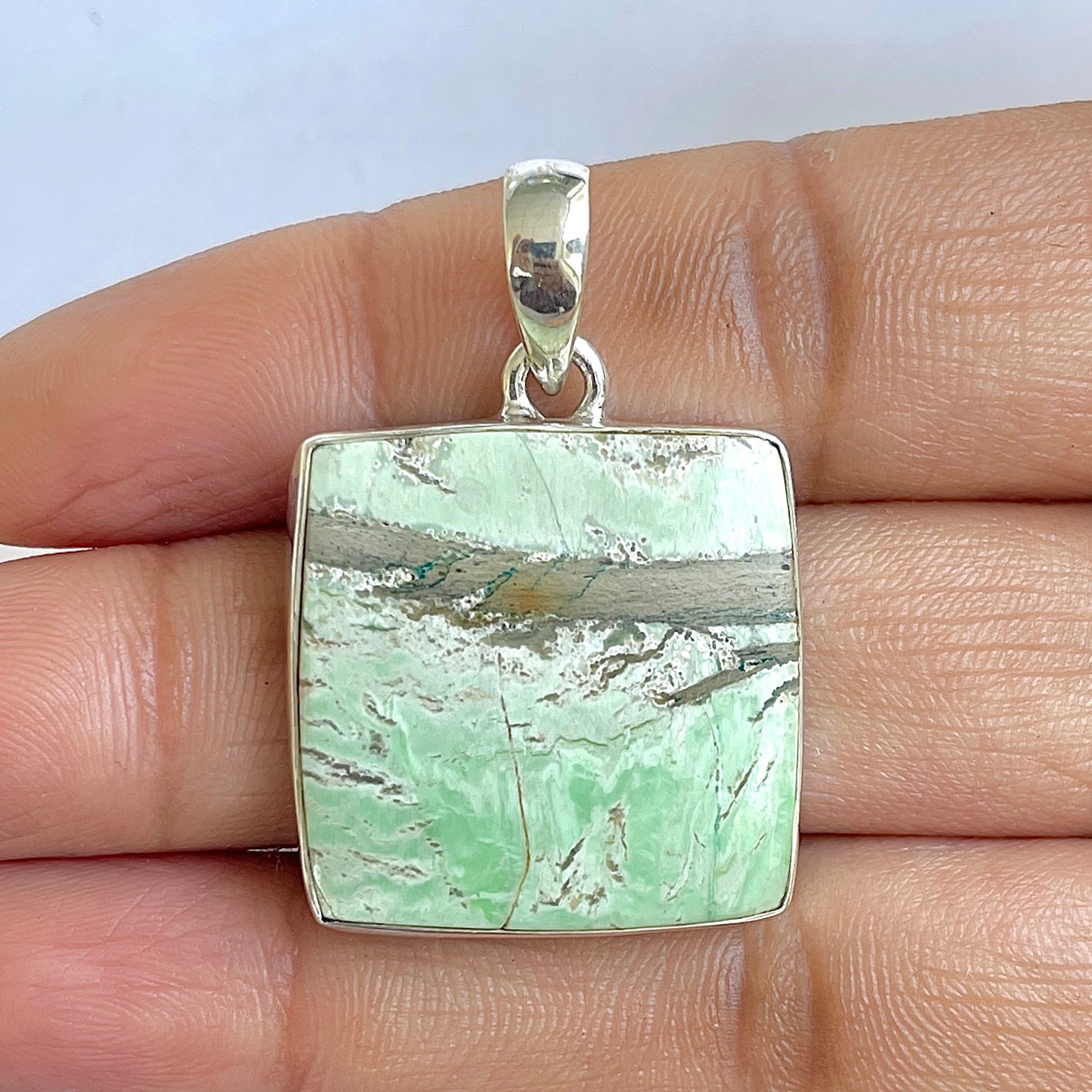 Variscite Pendant-(VRC-1-2)