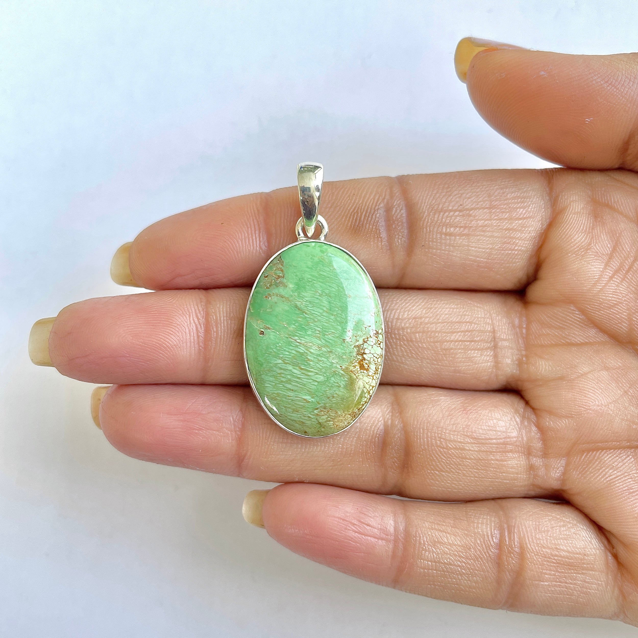 Variscite Pendant-(VRC-1-20)