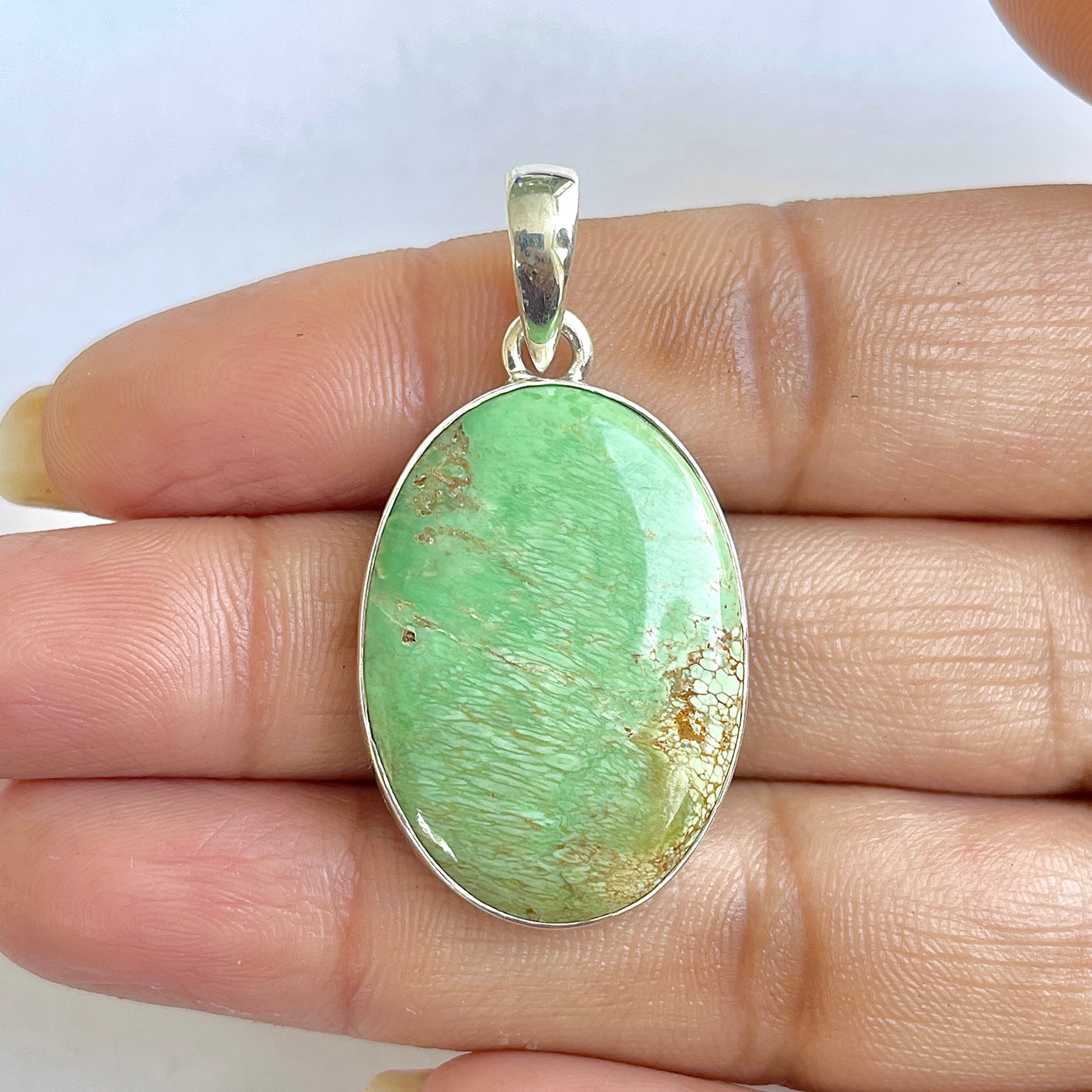 Variscite Pendant-(VRC-1-20)