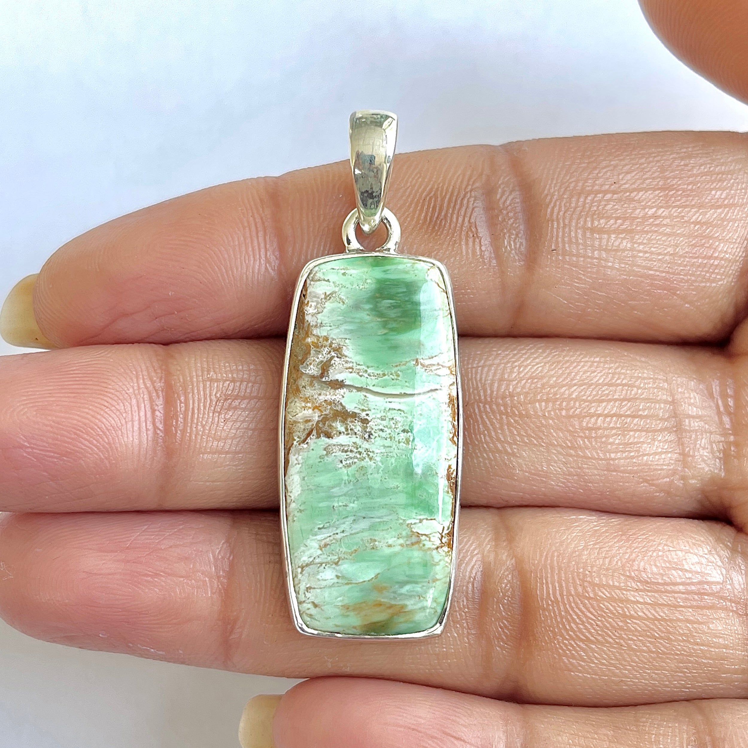 Variscite Pendant-(VRC-1-25)