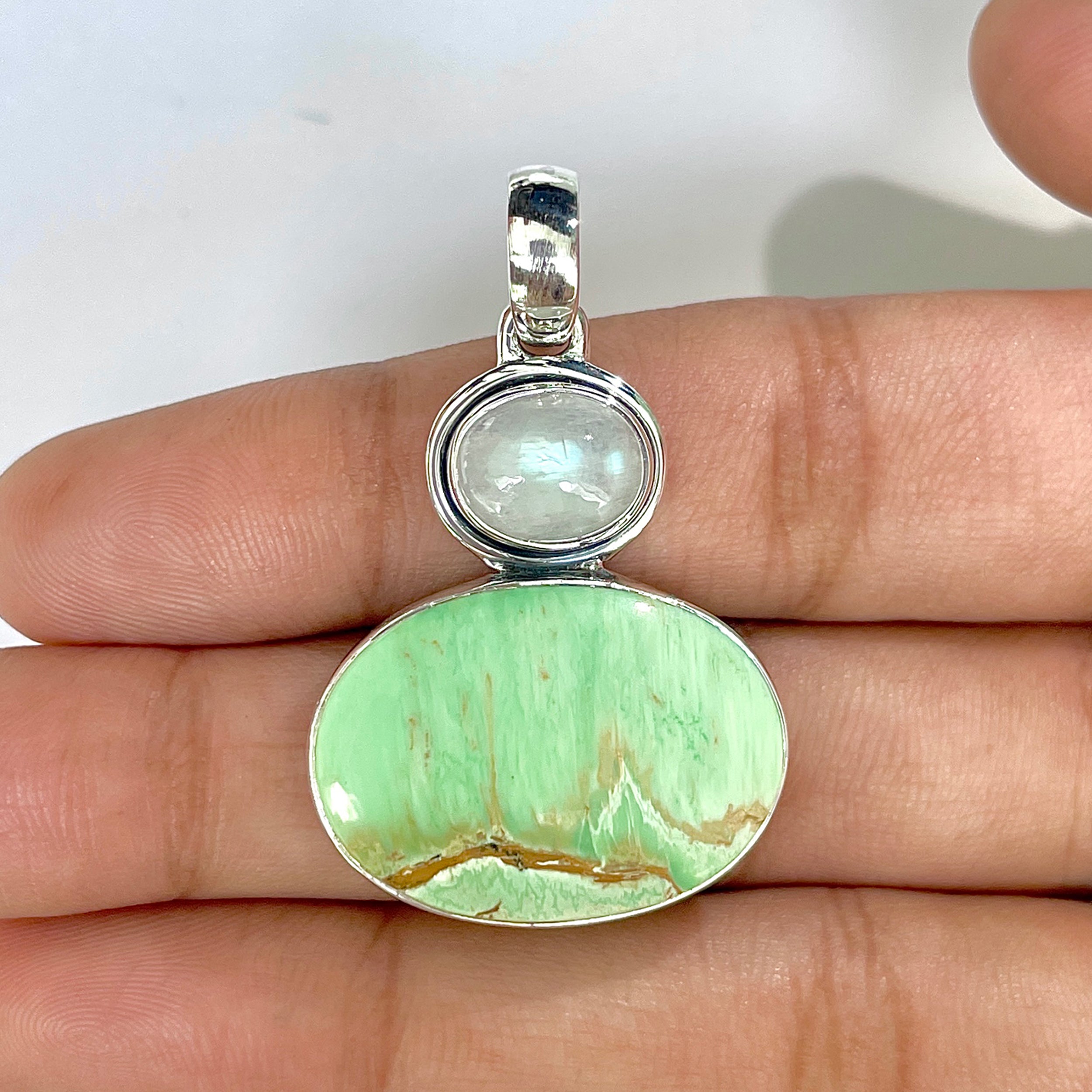 Variscite Pendant-(VRC-1-26)