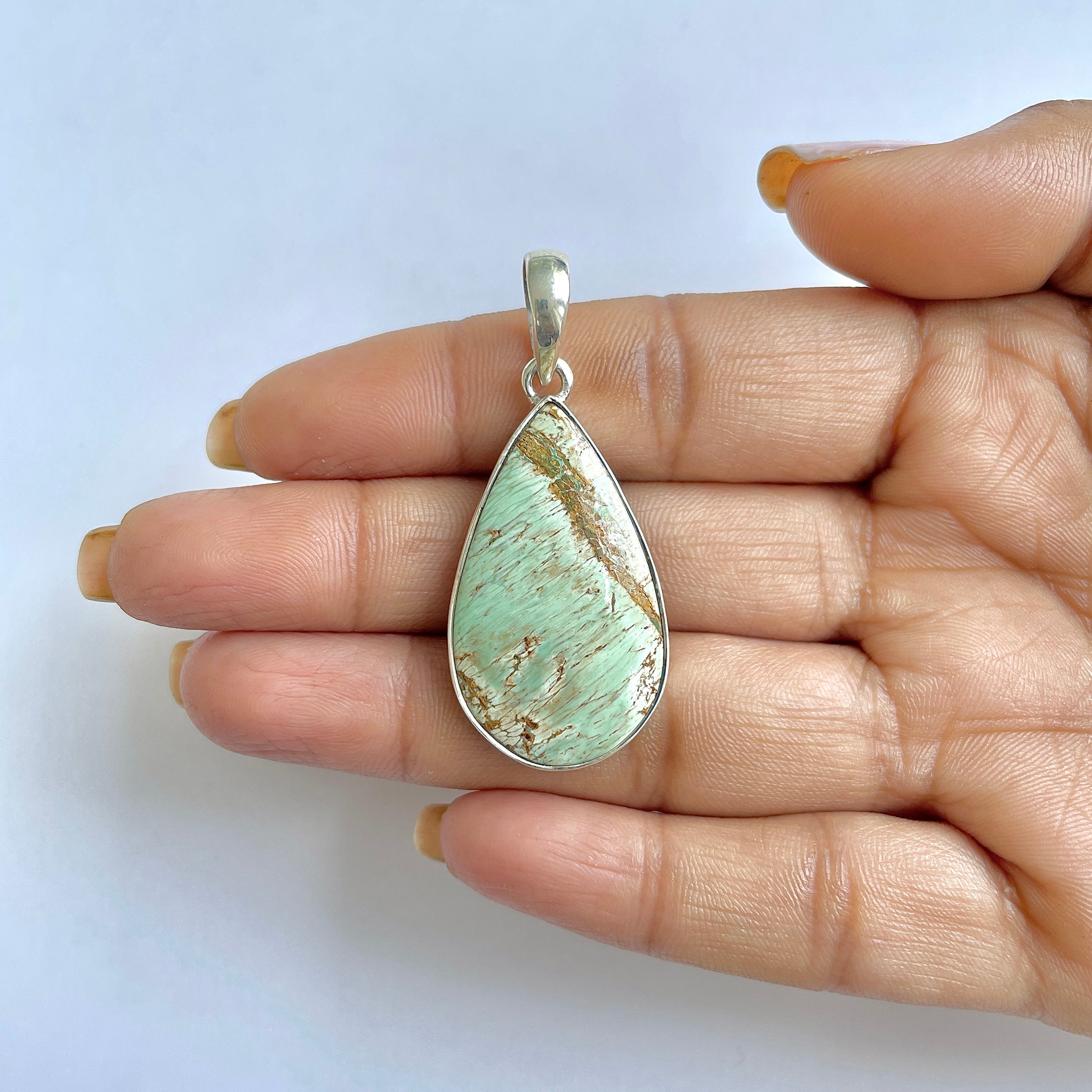 Variscite Pendant-(VRC-1-30)