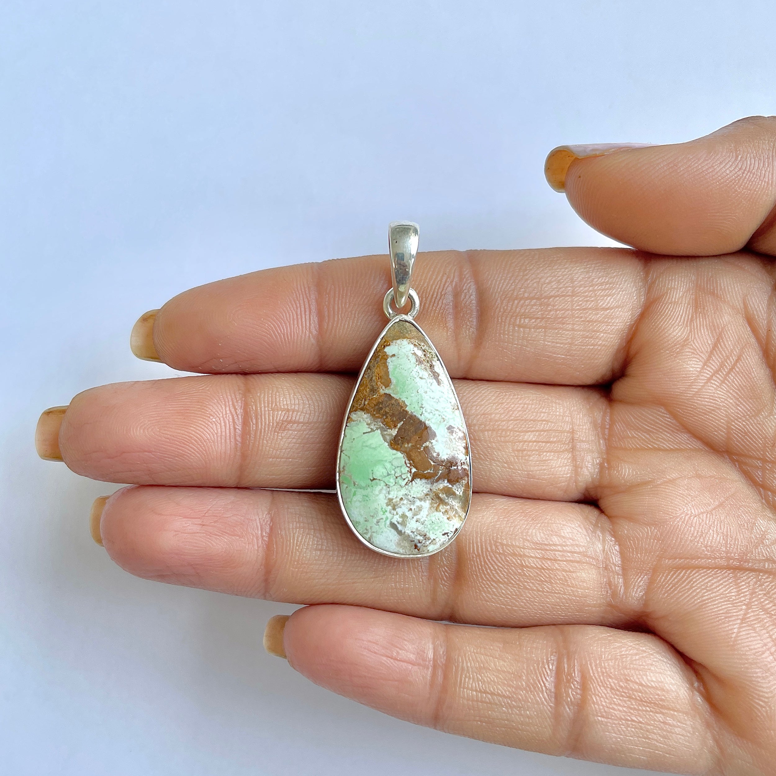 Variscite Pendant-(VRC-1-33)