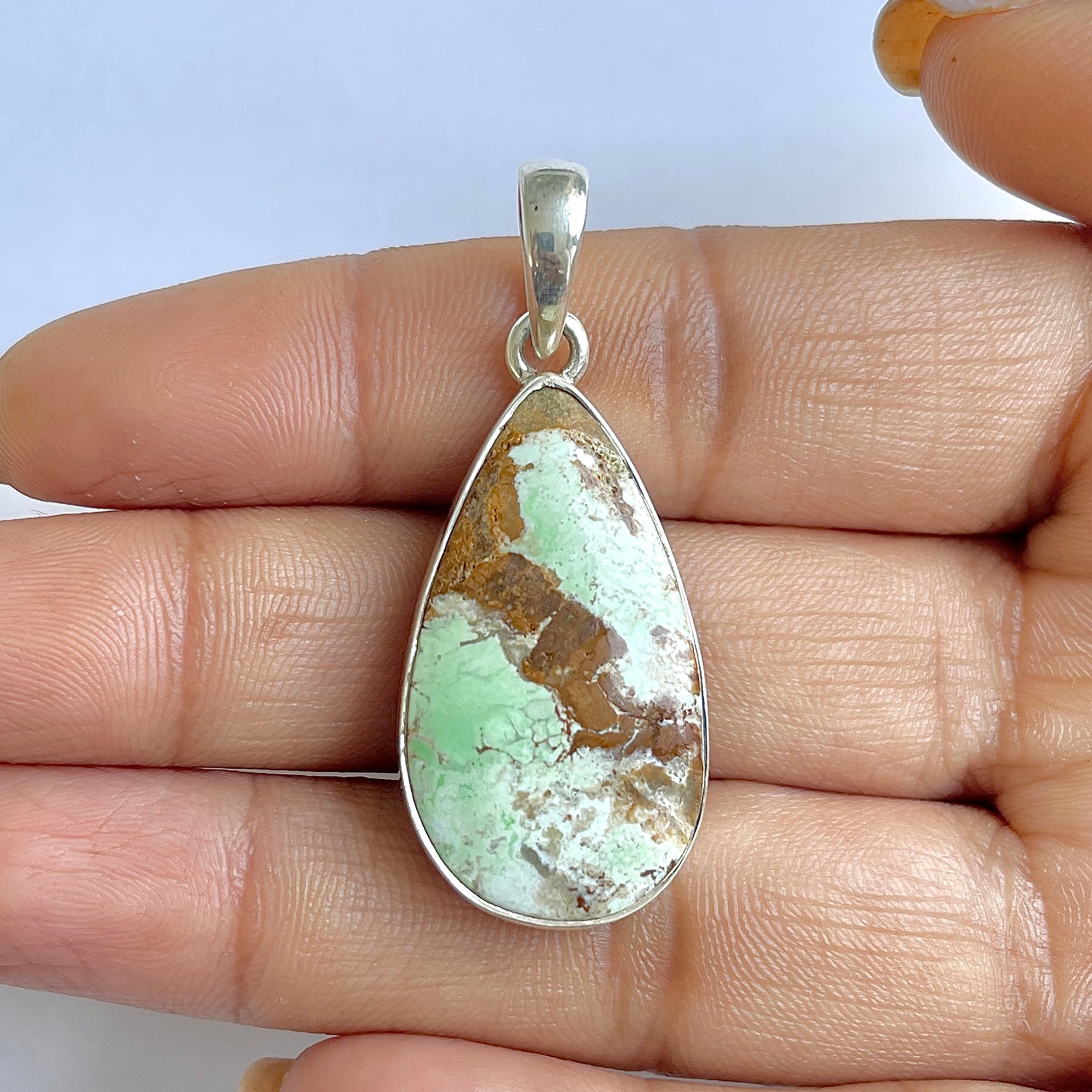 Variscite Pendant-(VRC-1-33)