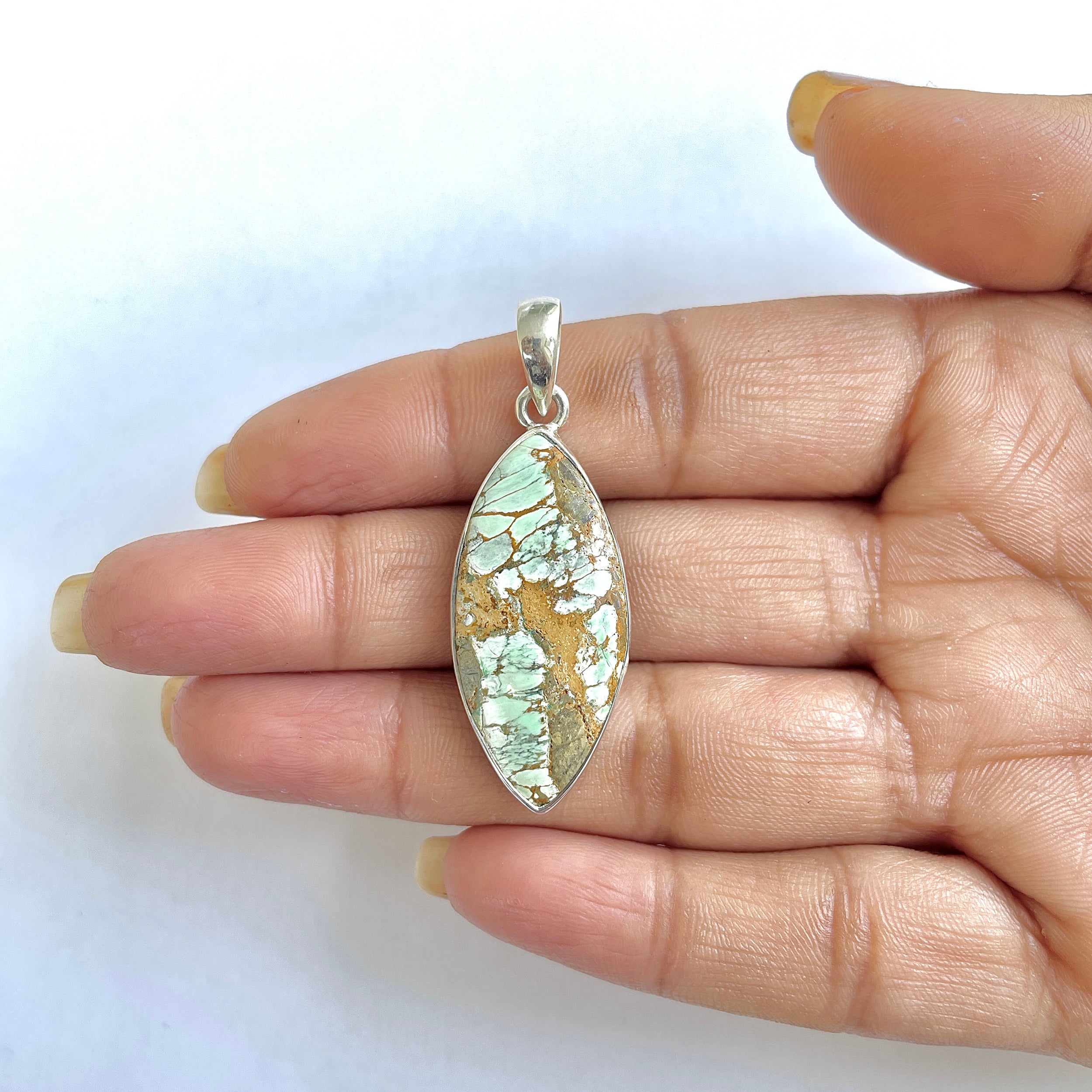 Variscite Pendant-(VRC-1-34)