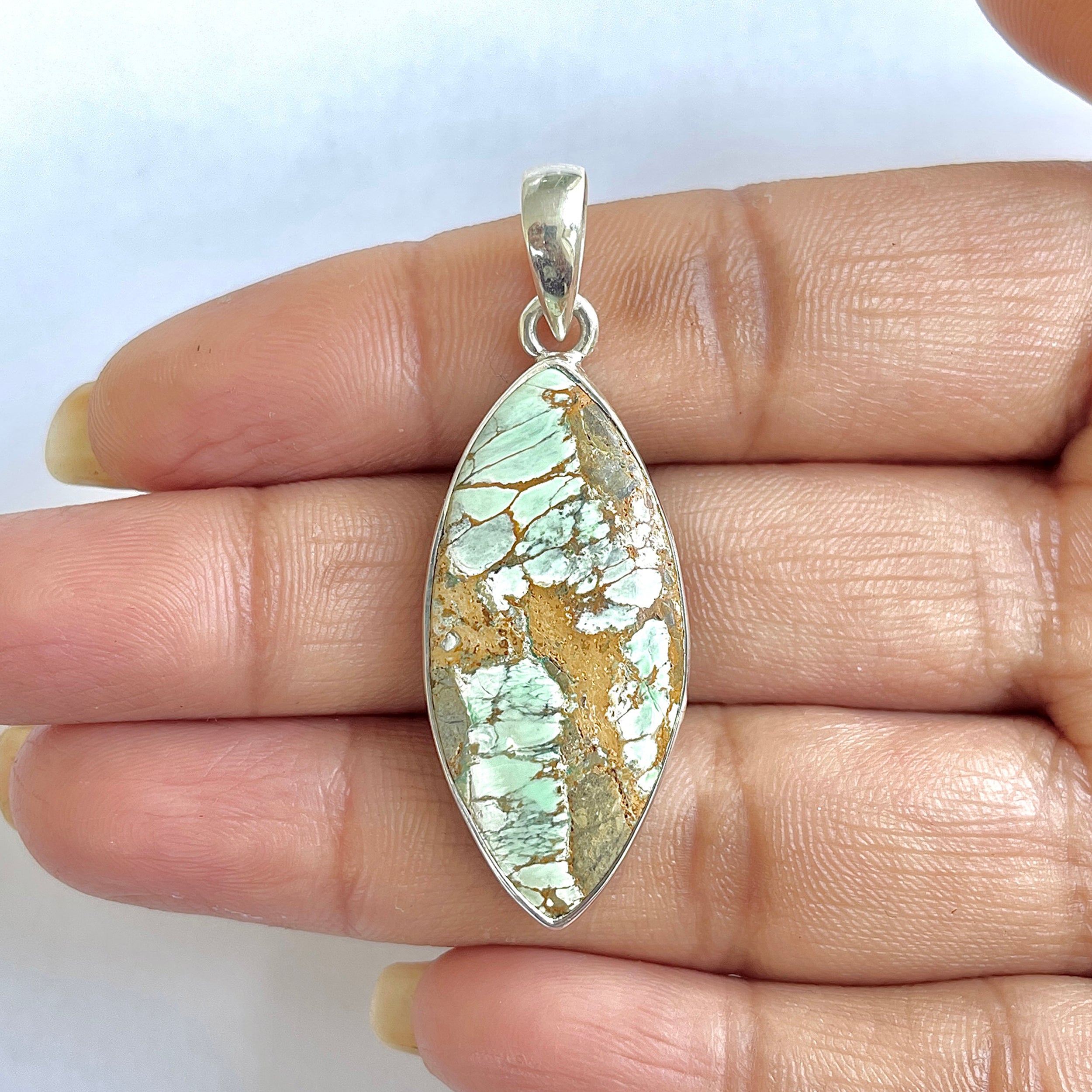 Variscite Pendant-(VRC-1-34)