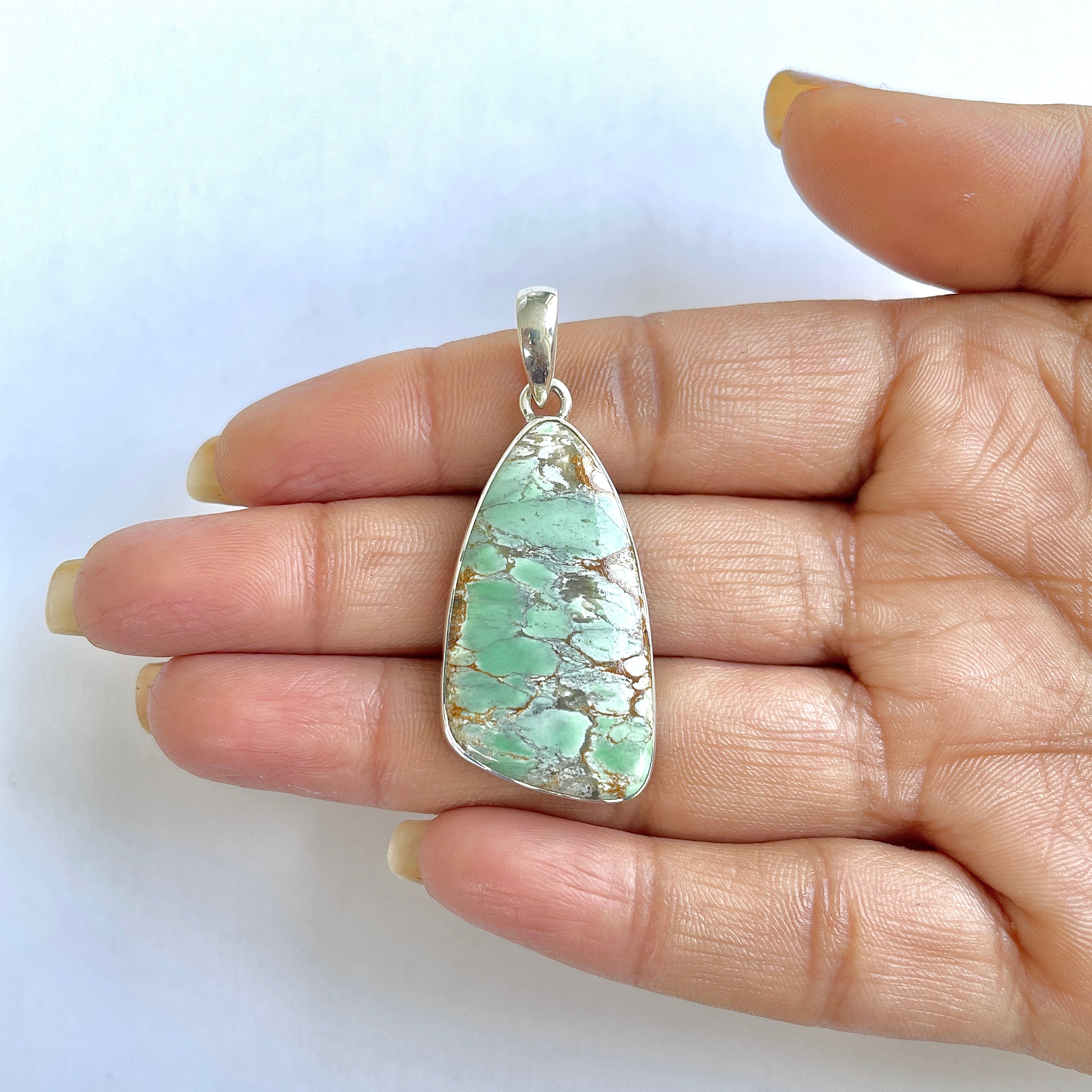 Variscite Pendant-(VRC-1-35)