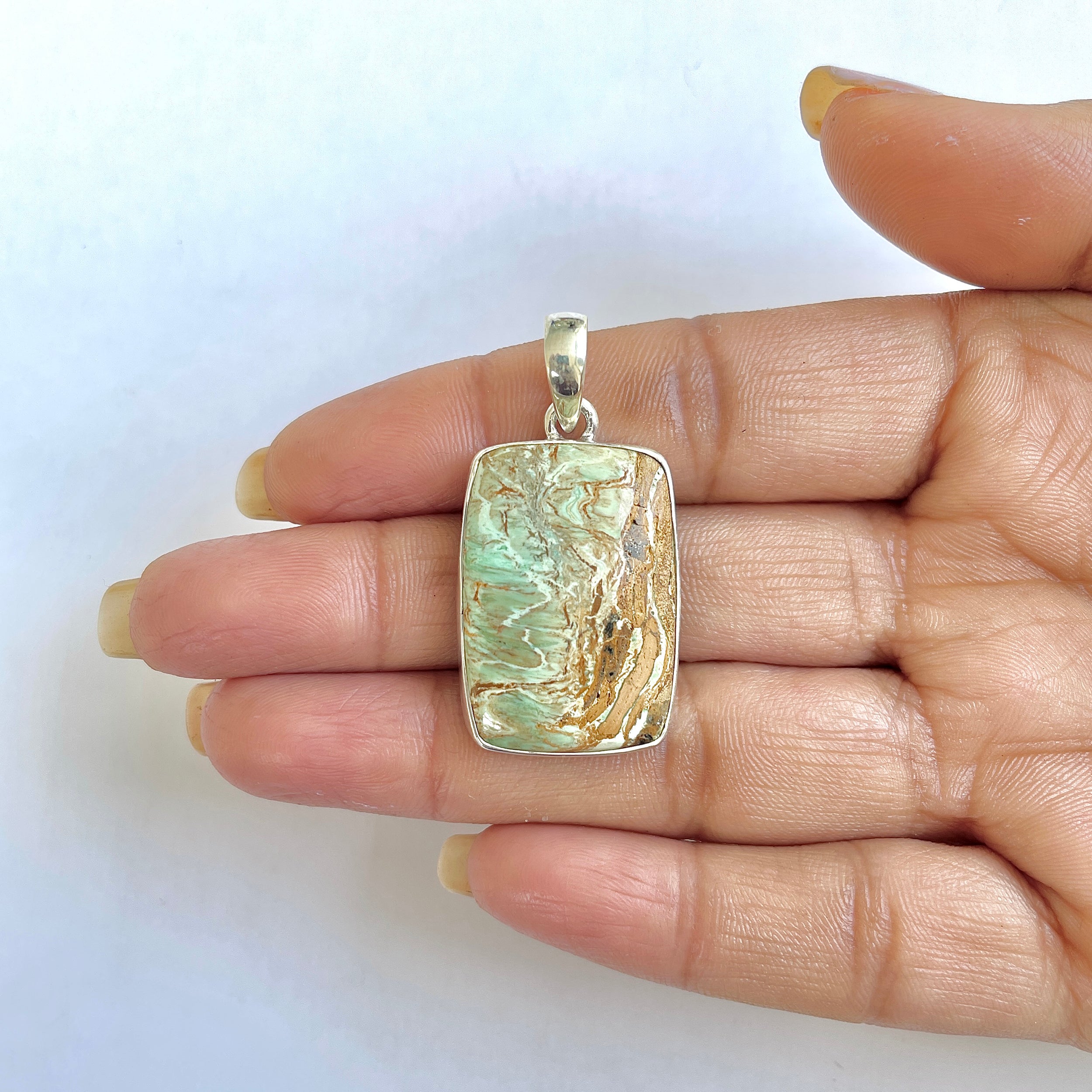 Variscite Pendant-(VRC-1-36)