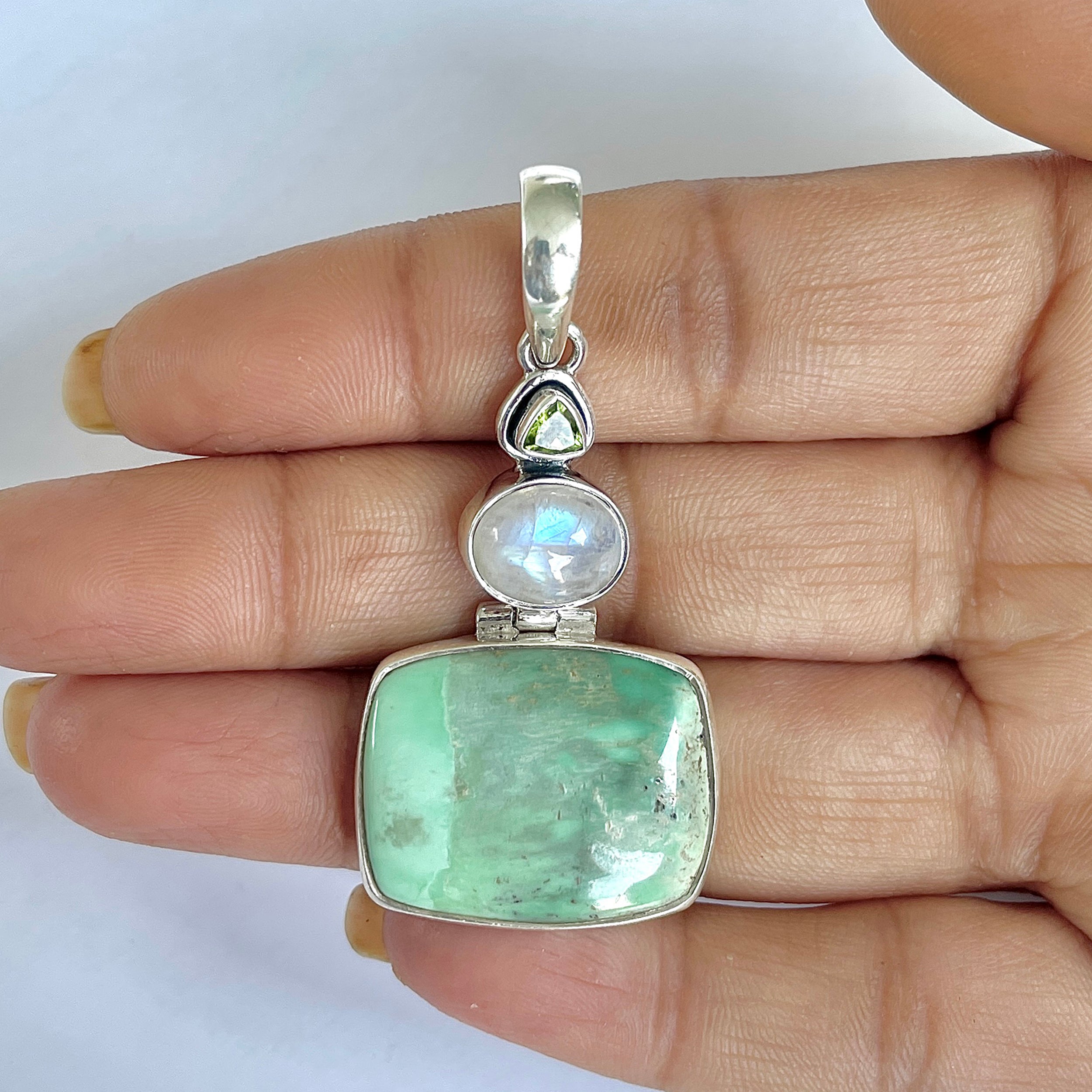Variscite Pendant-(VRC-1-39)