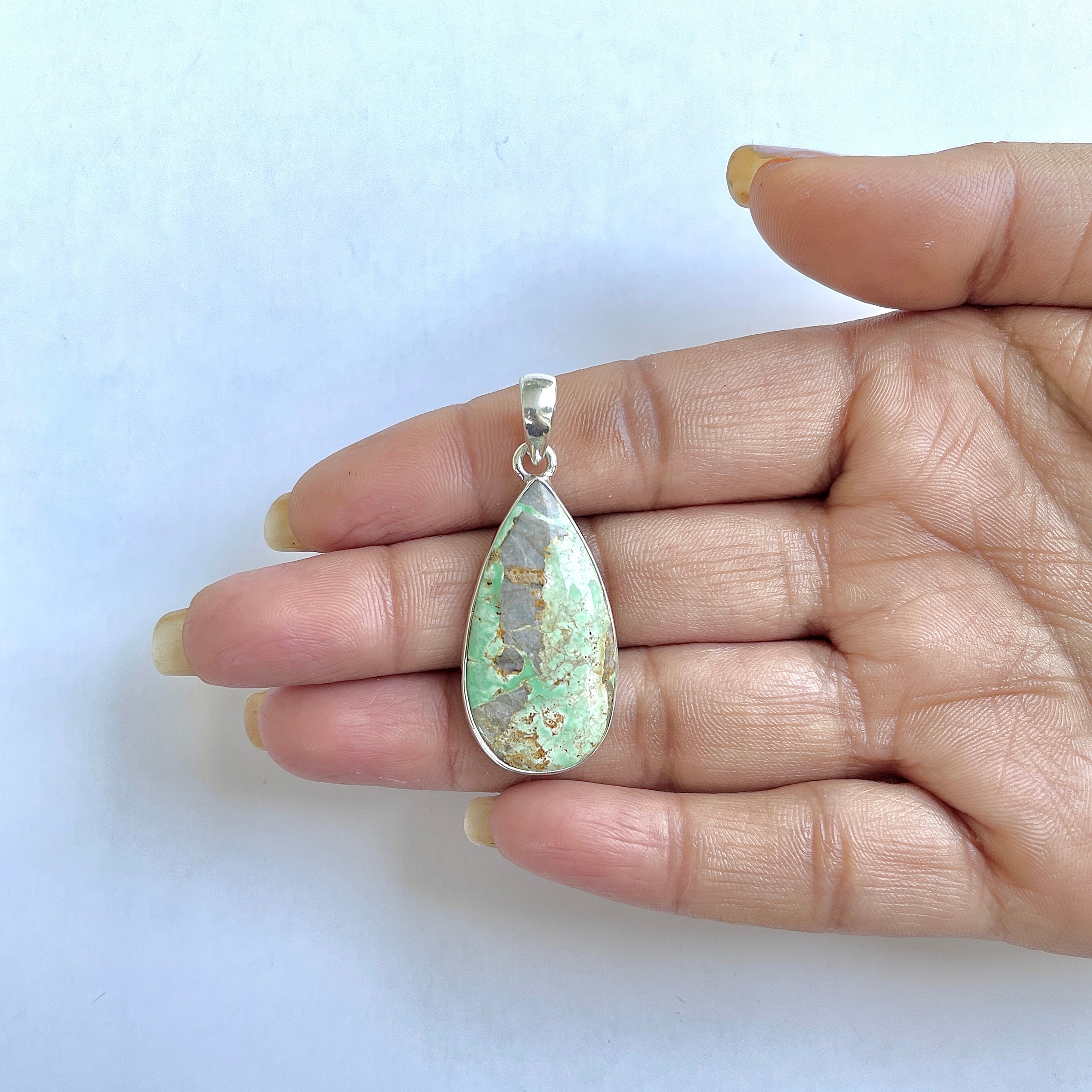 Variscite Pendant-(VRC-1-41)