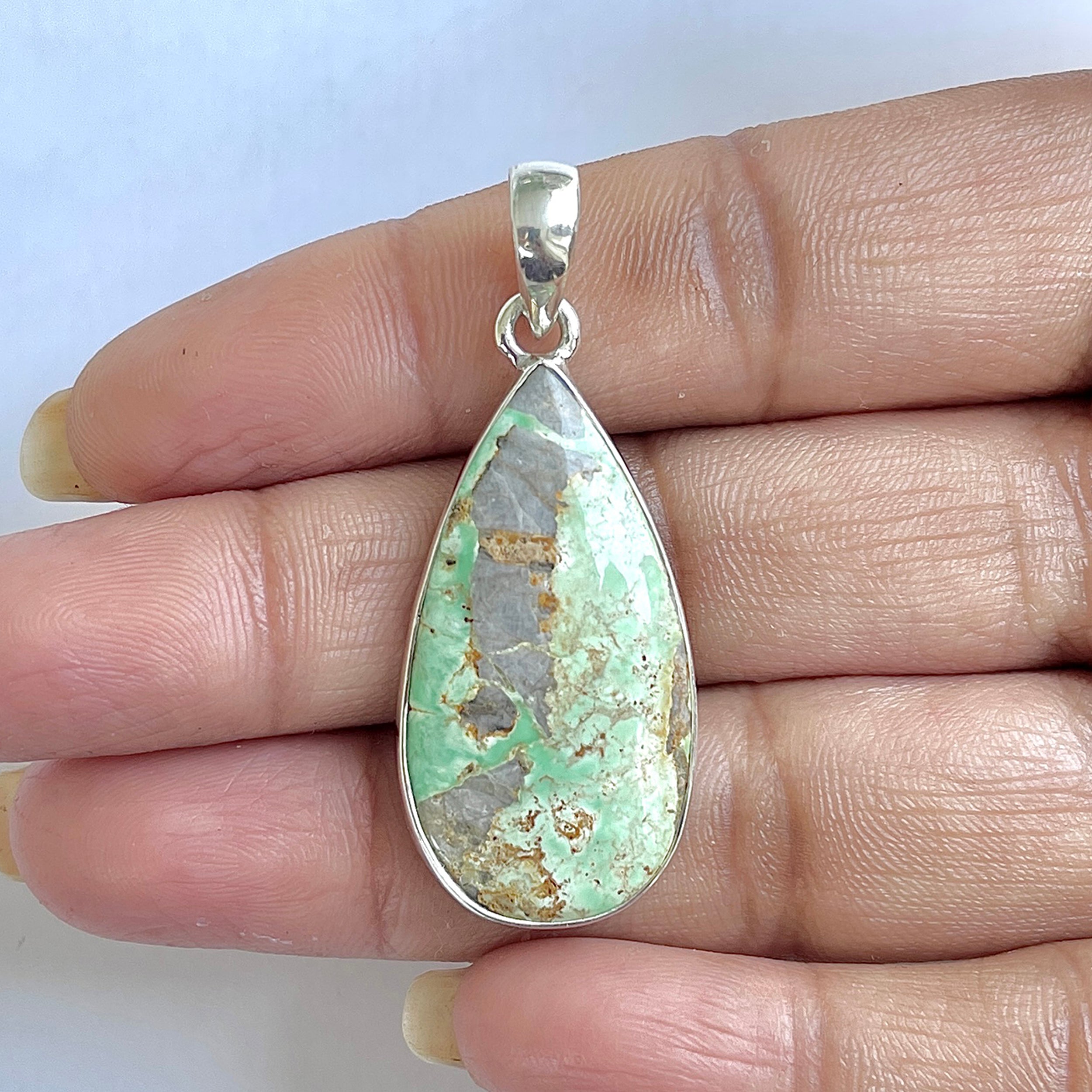 Variscite Pendant-(VRC-1-41)