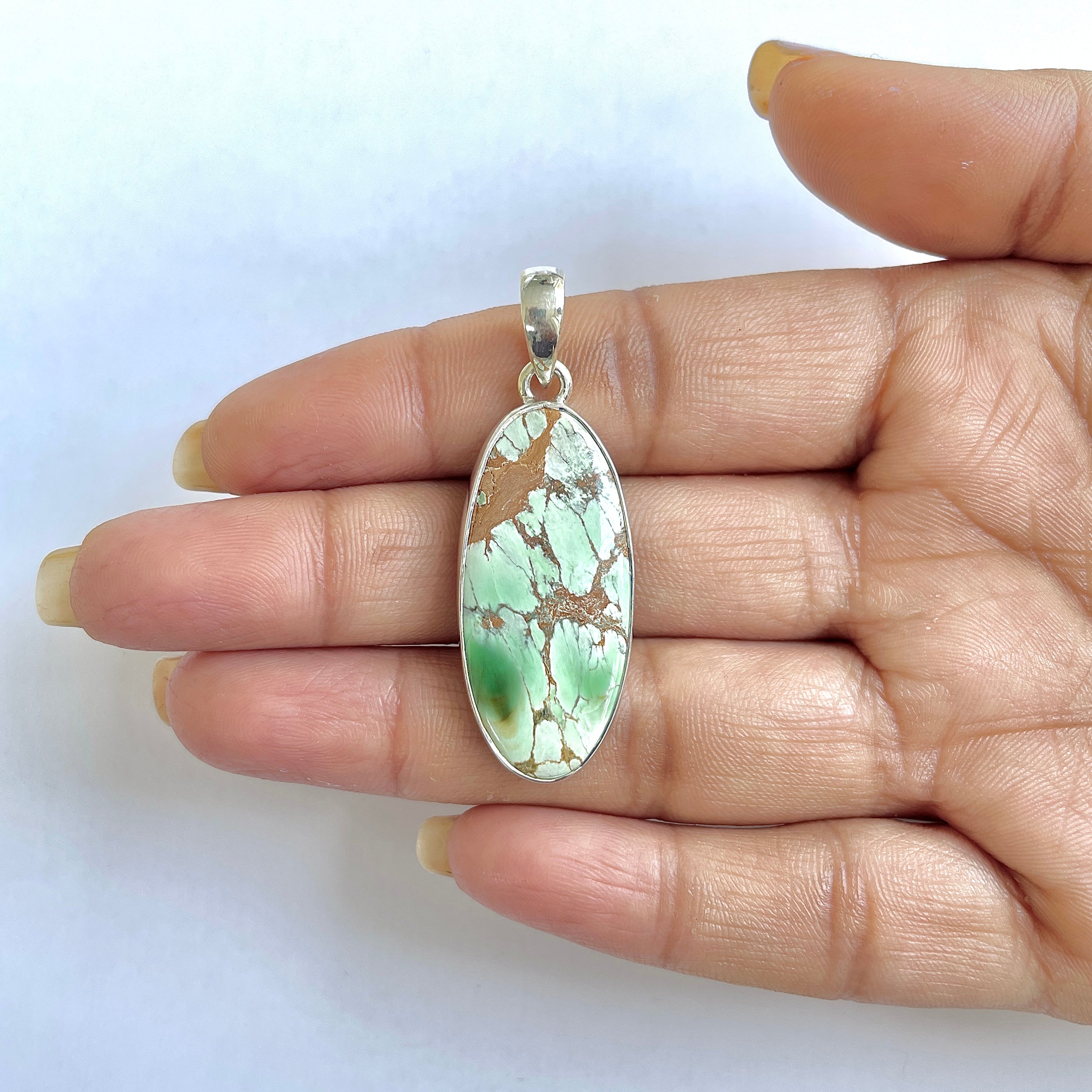 Variscite Pendant-(VRC-1-43)