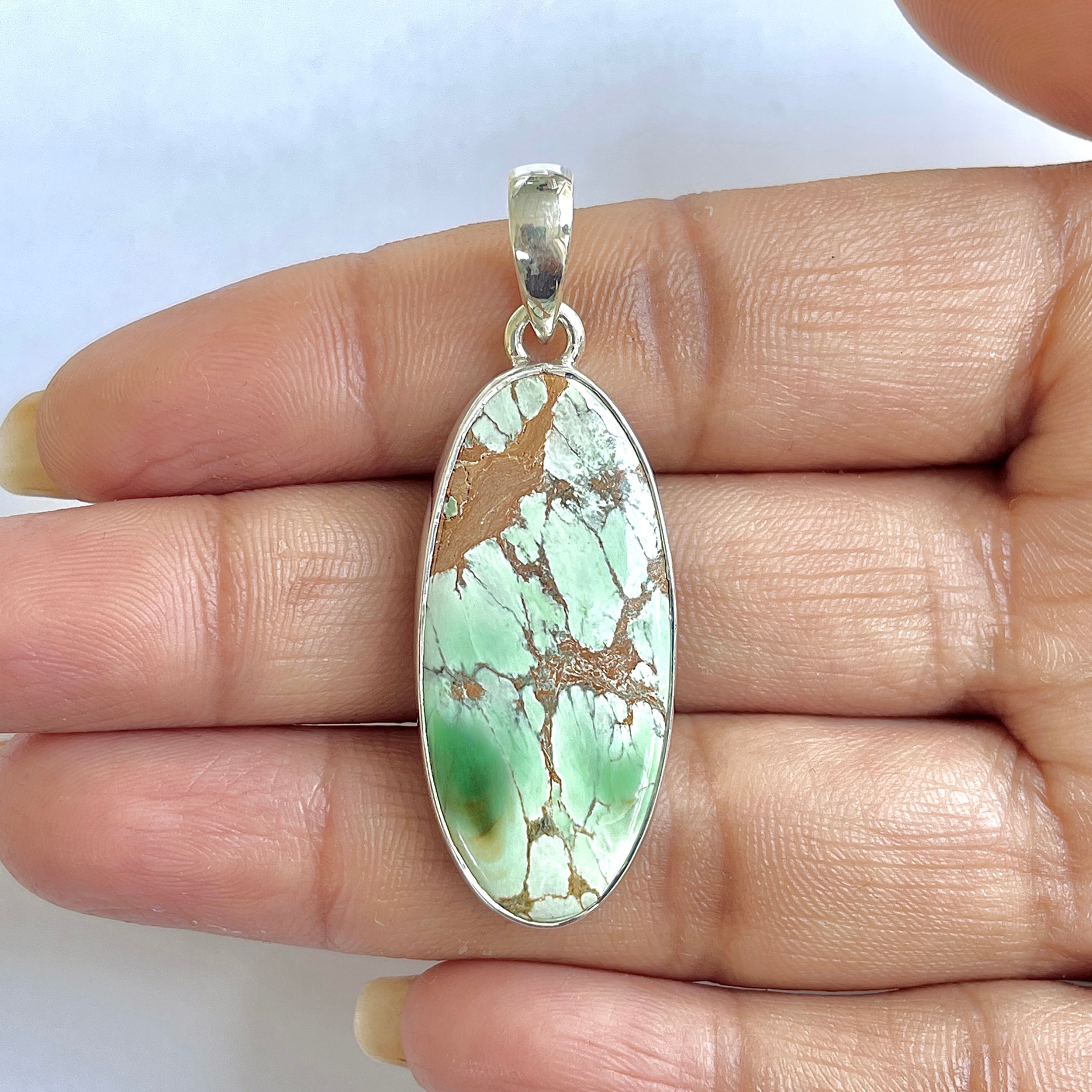 Variscite Pendant-(VRC-1-43)