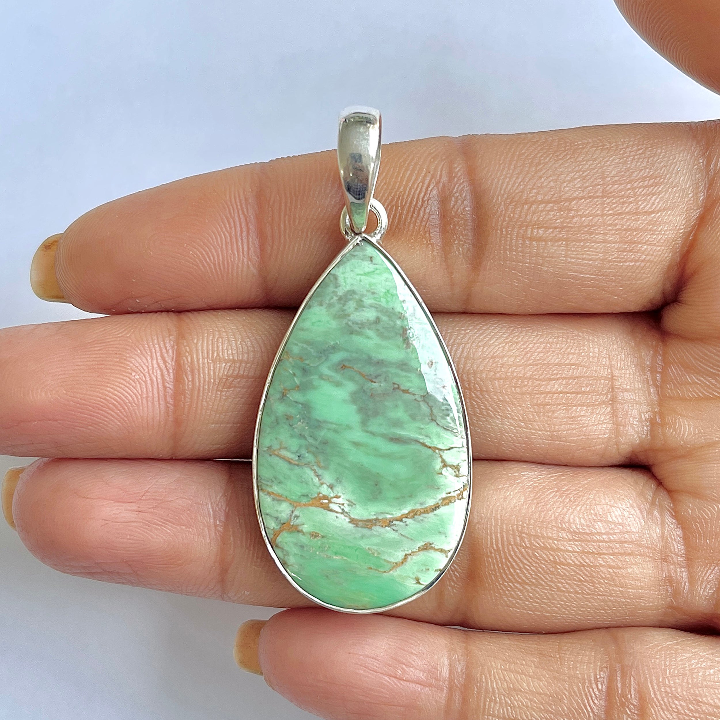 Variscite Pendant-(VRC-1-44)