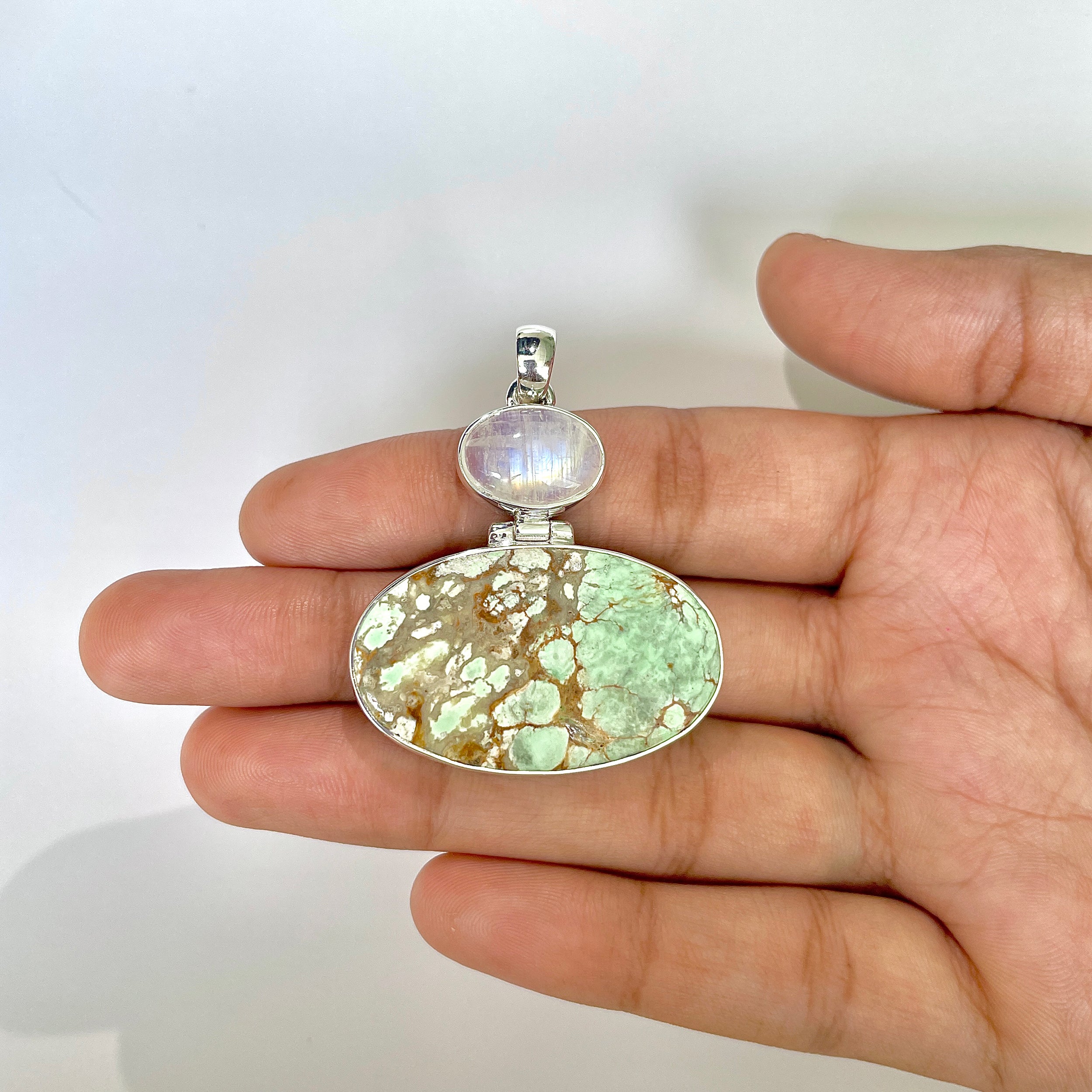Variscite Pendant-(VRC-1-49)