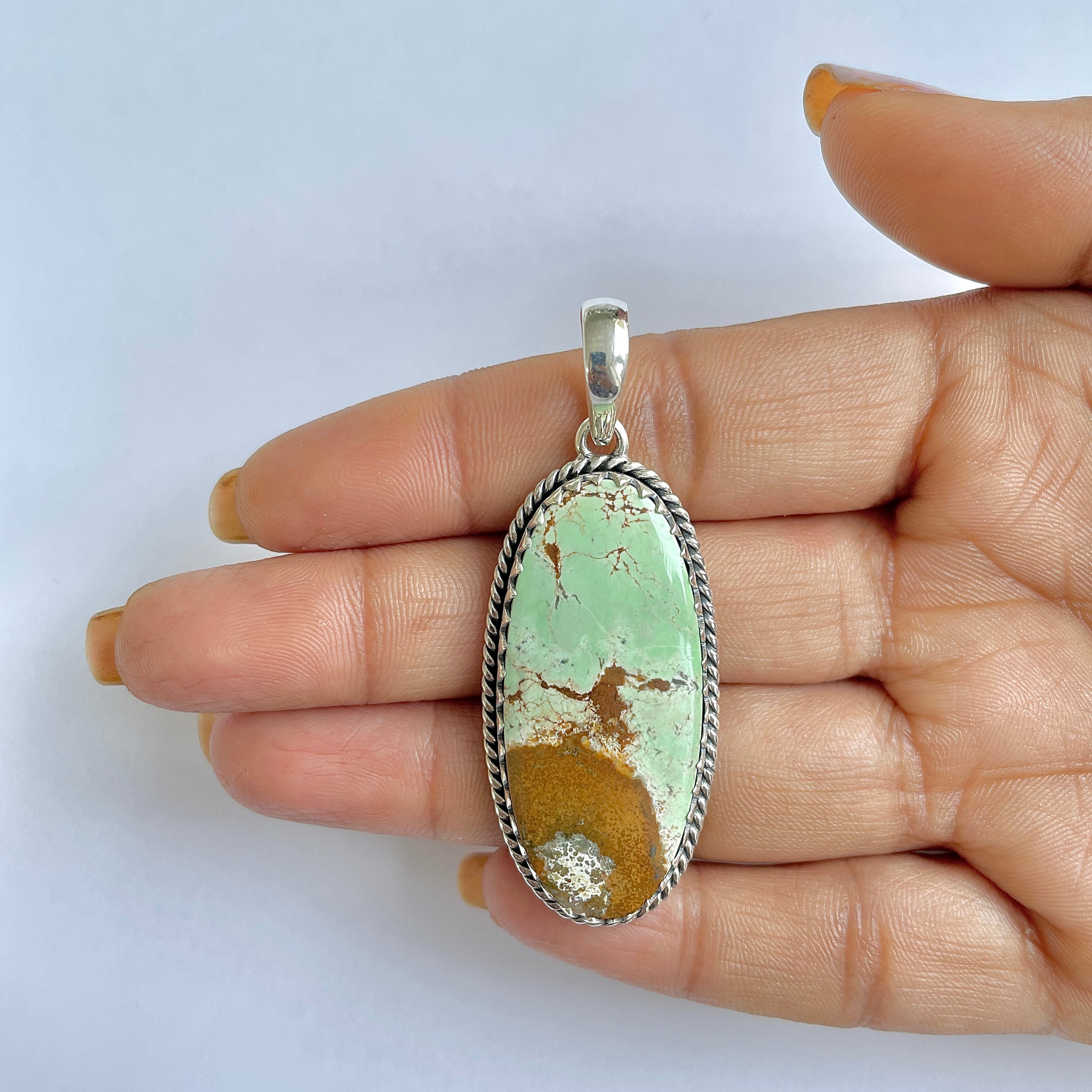 Variscite Pendant-(VRC-1-50)