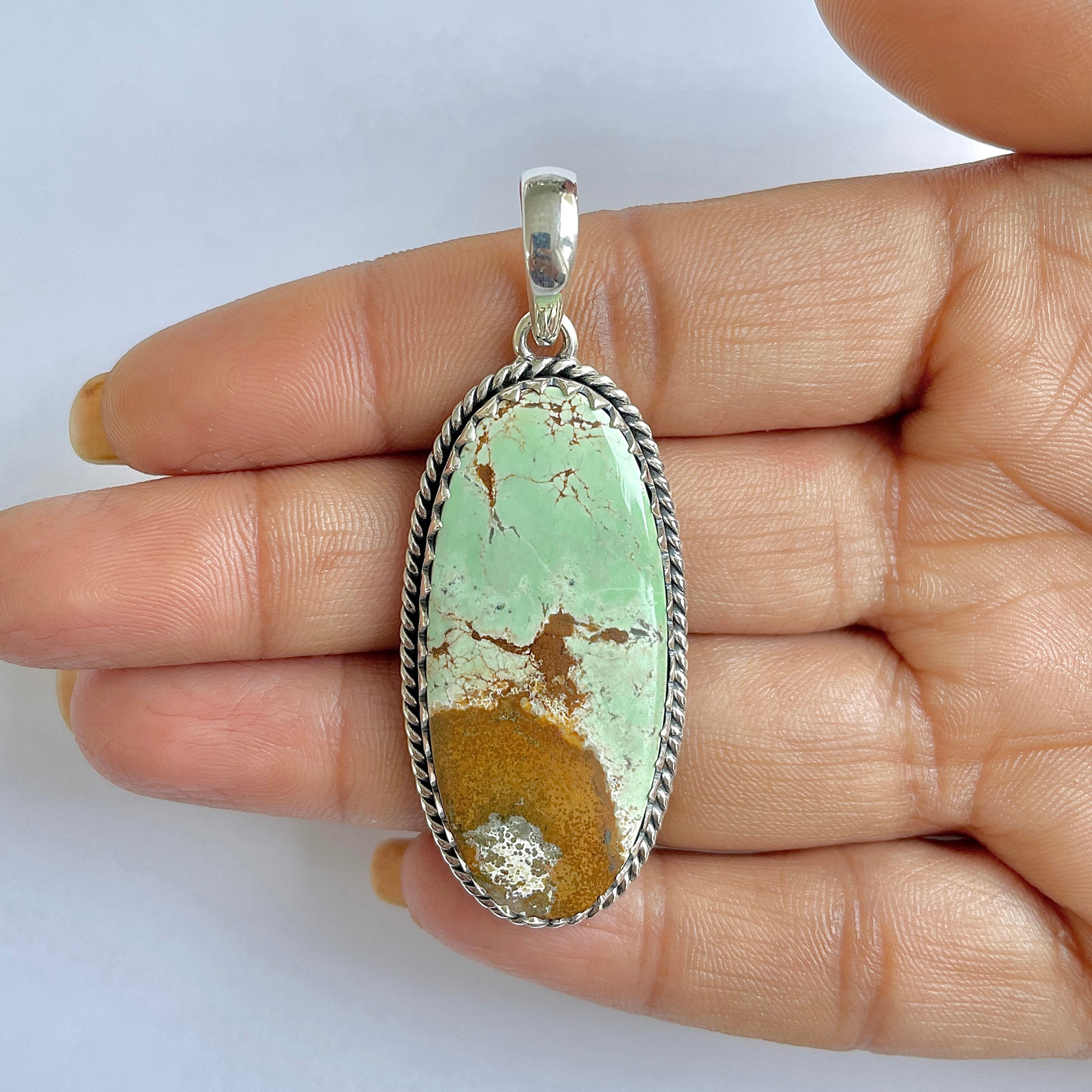 Variscite Pendant-(VRC-1-50)