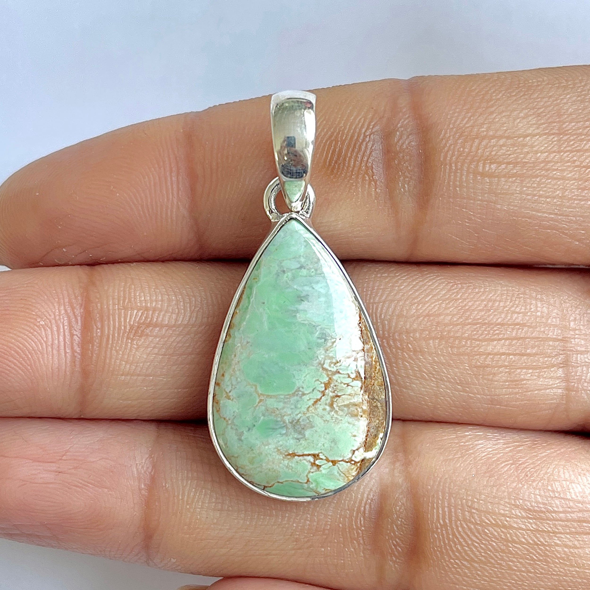 Variscite Pendant-(VRC-1-53)