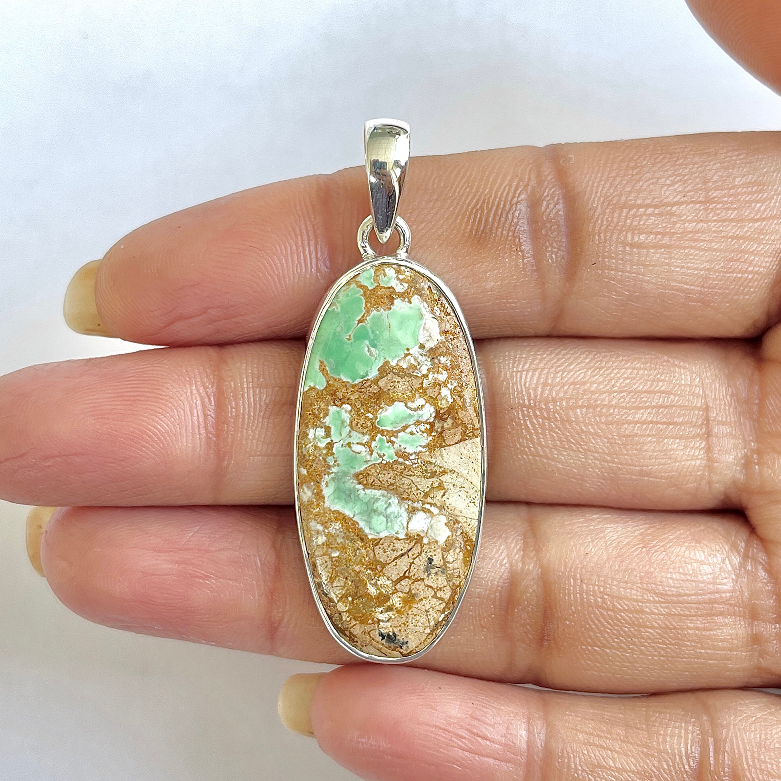 Variscite Pendant-(VRC-1-56)