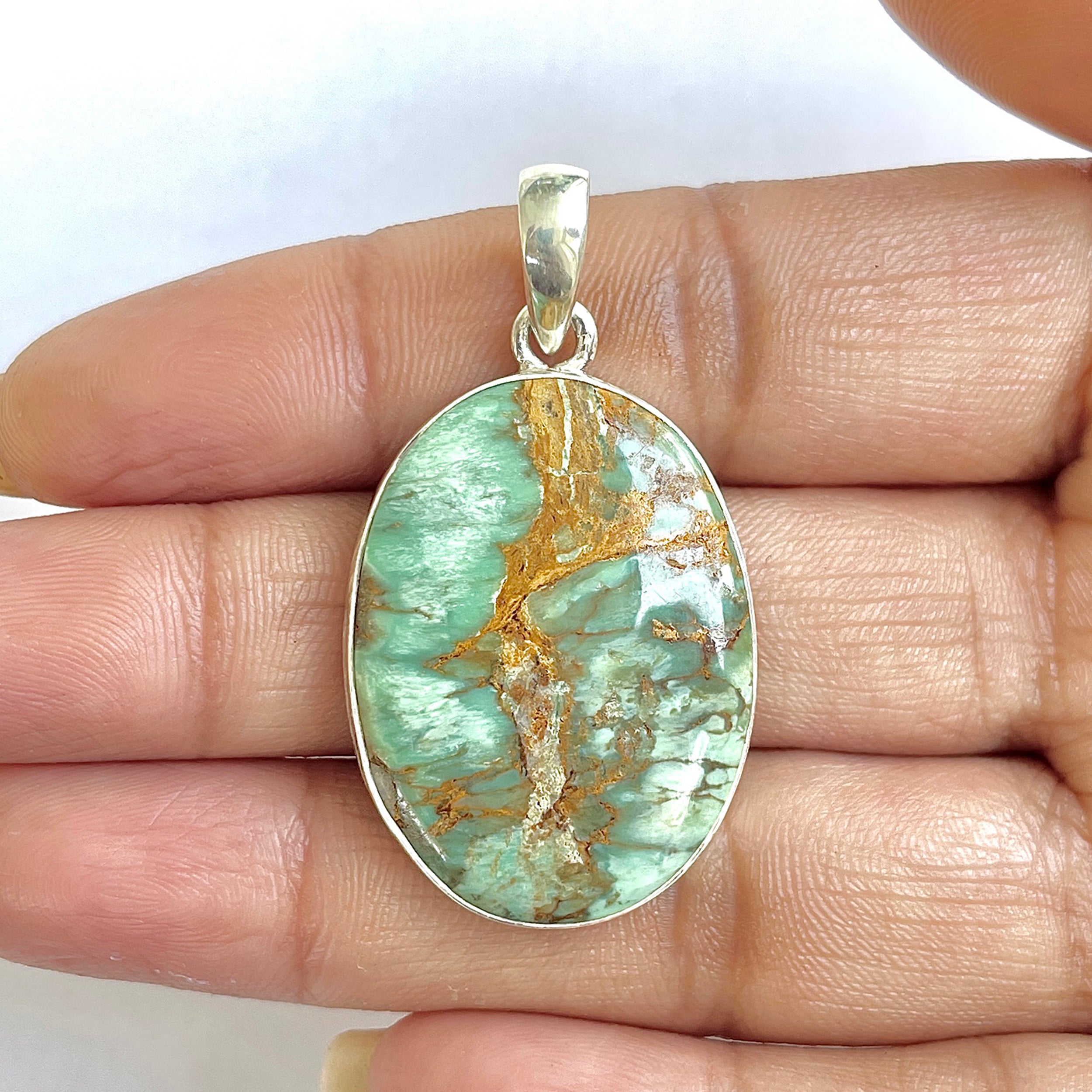 Variscite Pendant-(VRC-1-57)