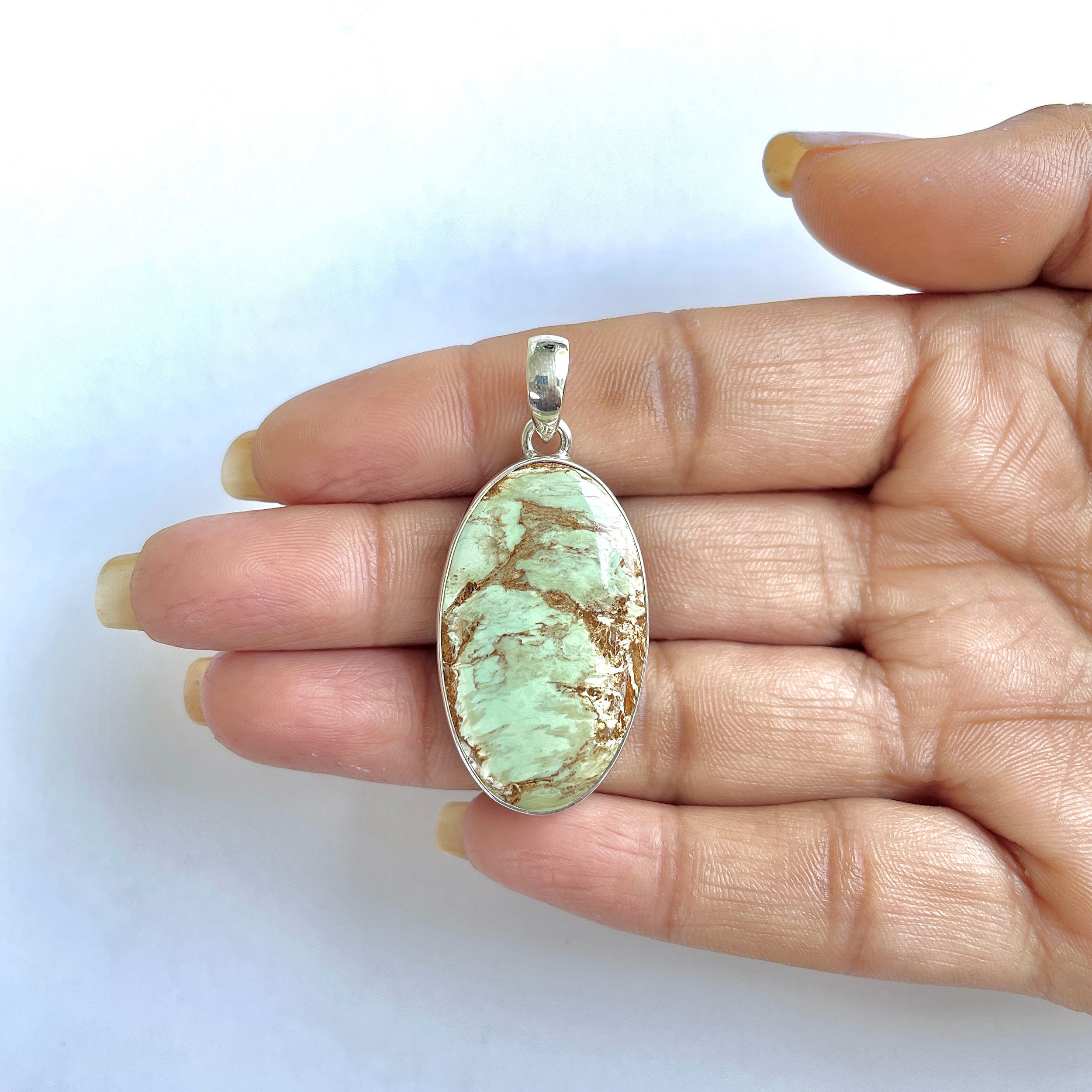 Variscite Pendant-(VRC-1-6)