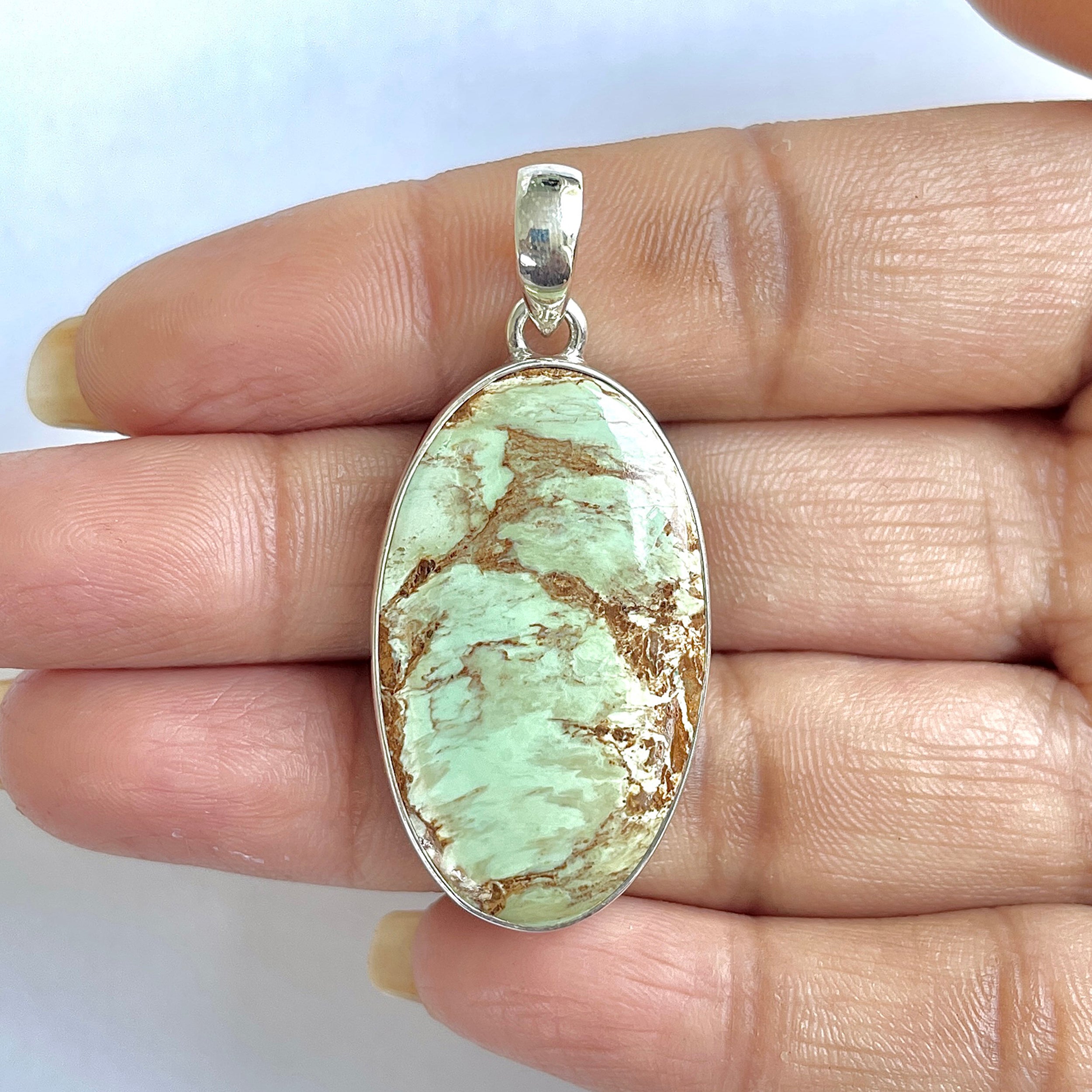Variscite Pendant-(VRC-1-6)