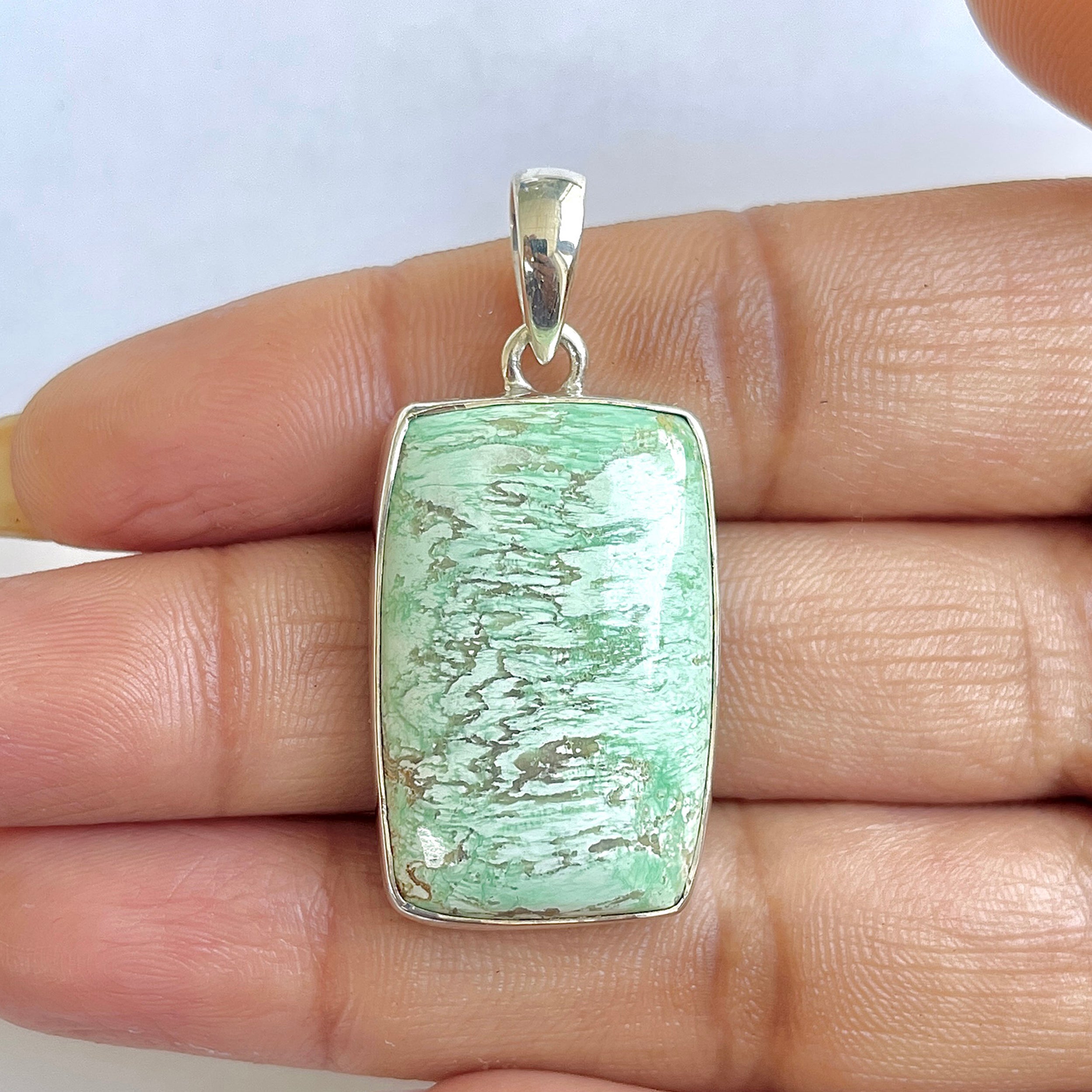 Variscite Pendant-(VRC-1-8)