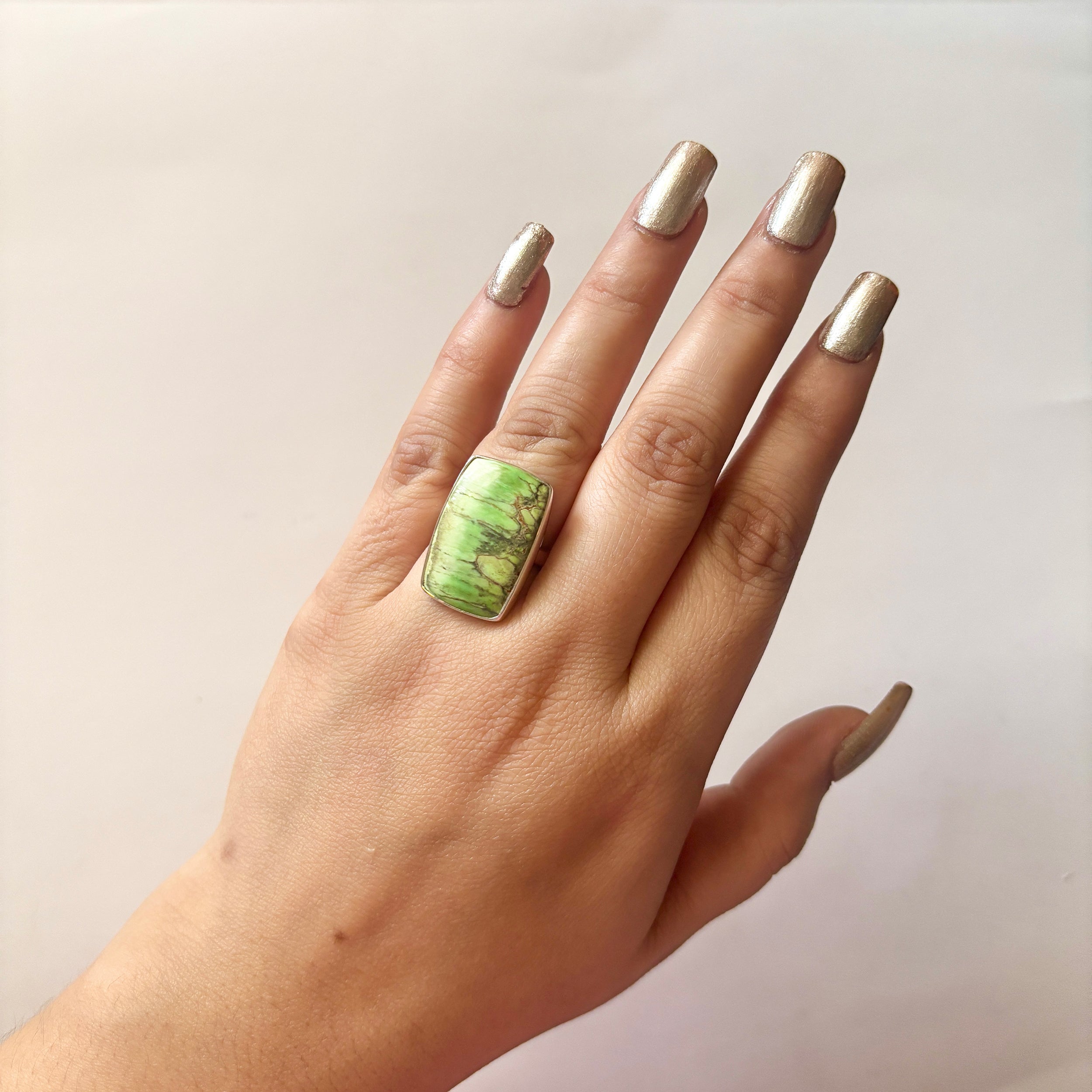 Variscite Ring-(VRC-2-15)