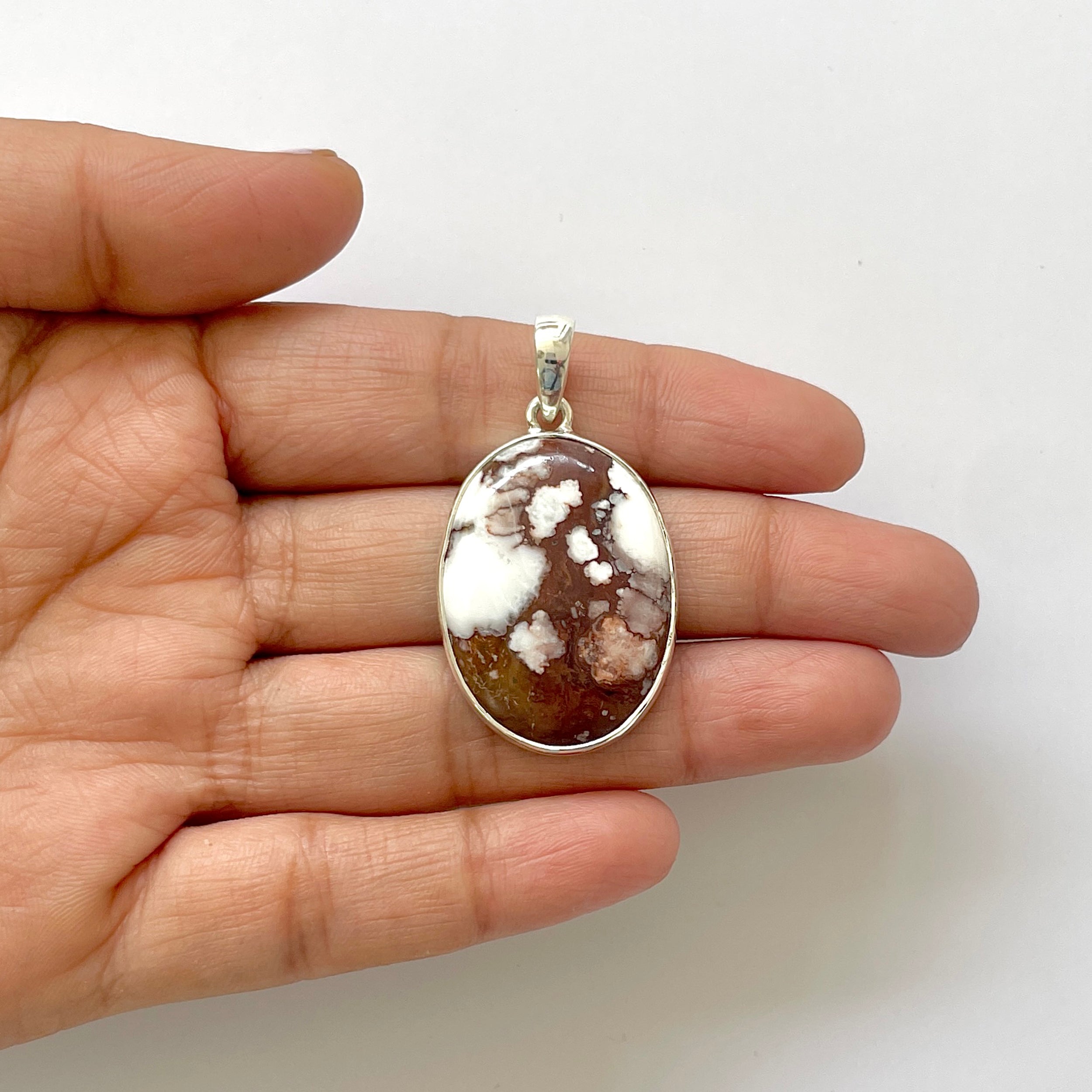 Wild Horse Jasper Pendant-(WOJ-1-10)