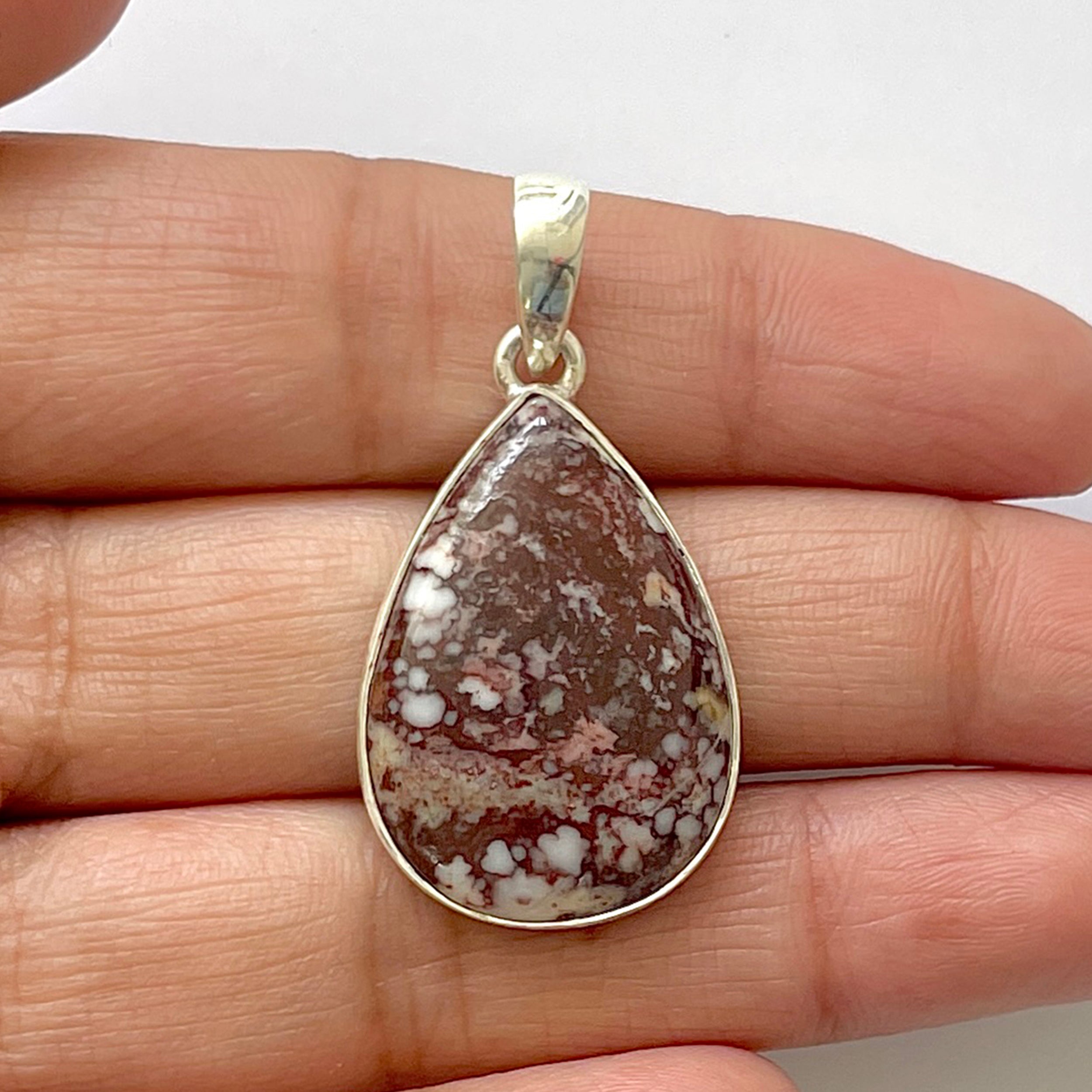 Wild Horse Jasper Pendant-(WOJ-1-14)