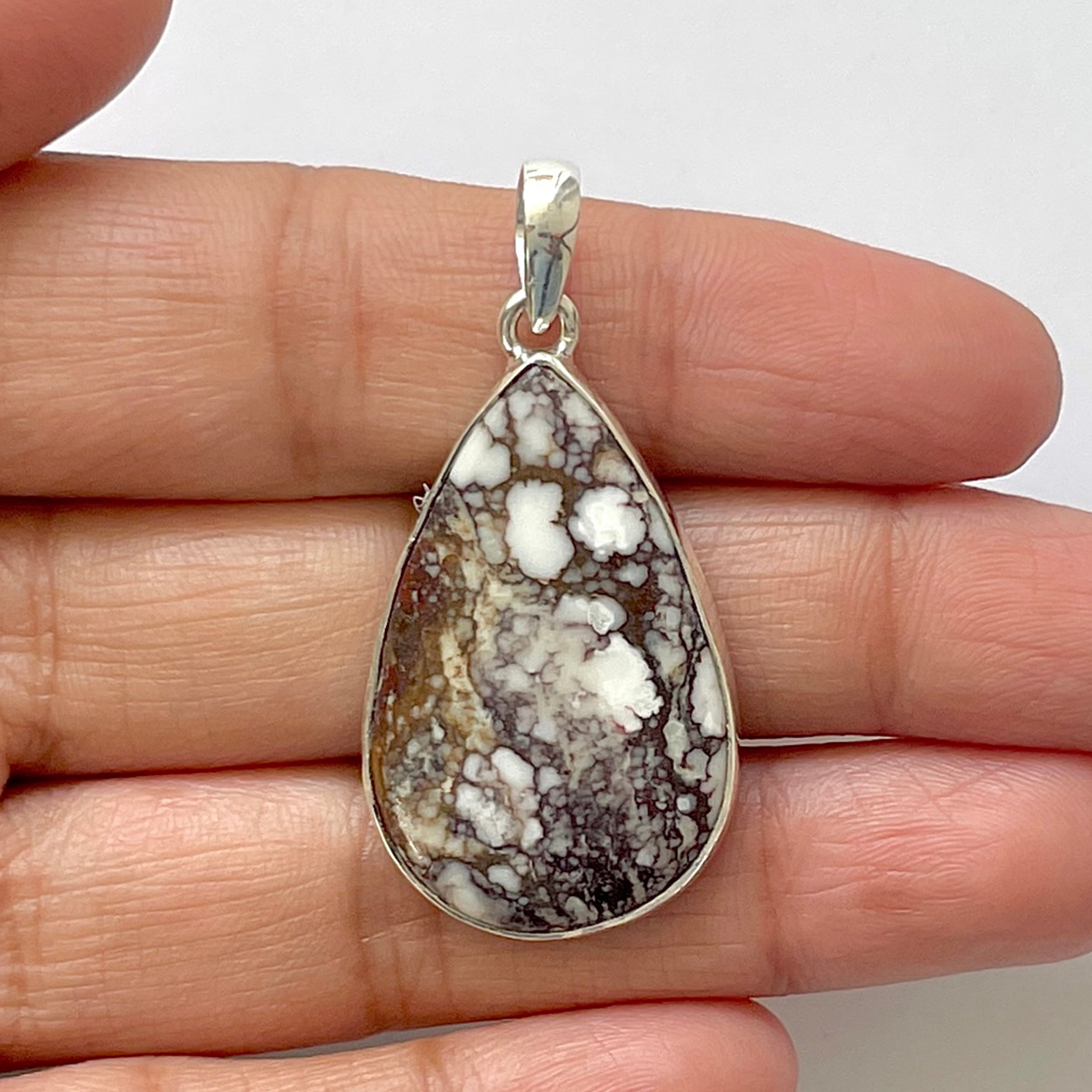 Wild Horse Jasper Pendant-(WOJ-1-18)