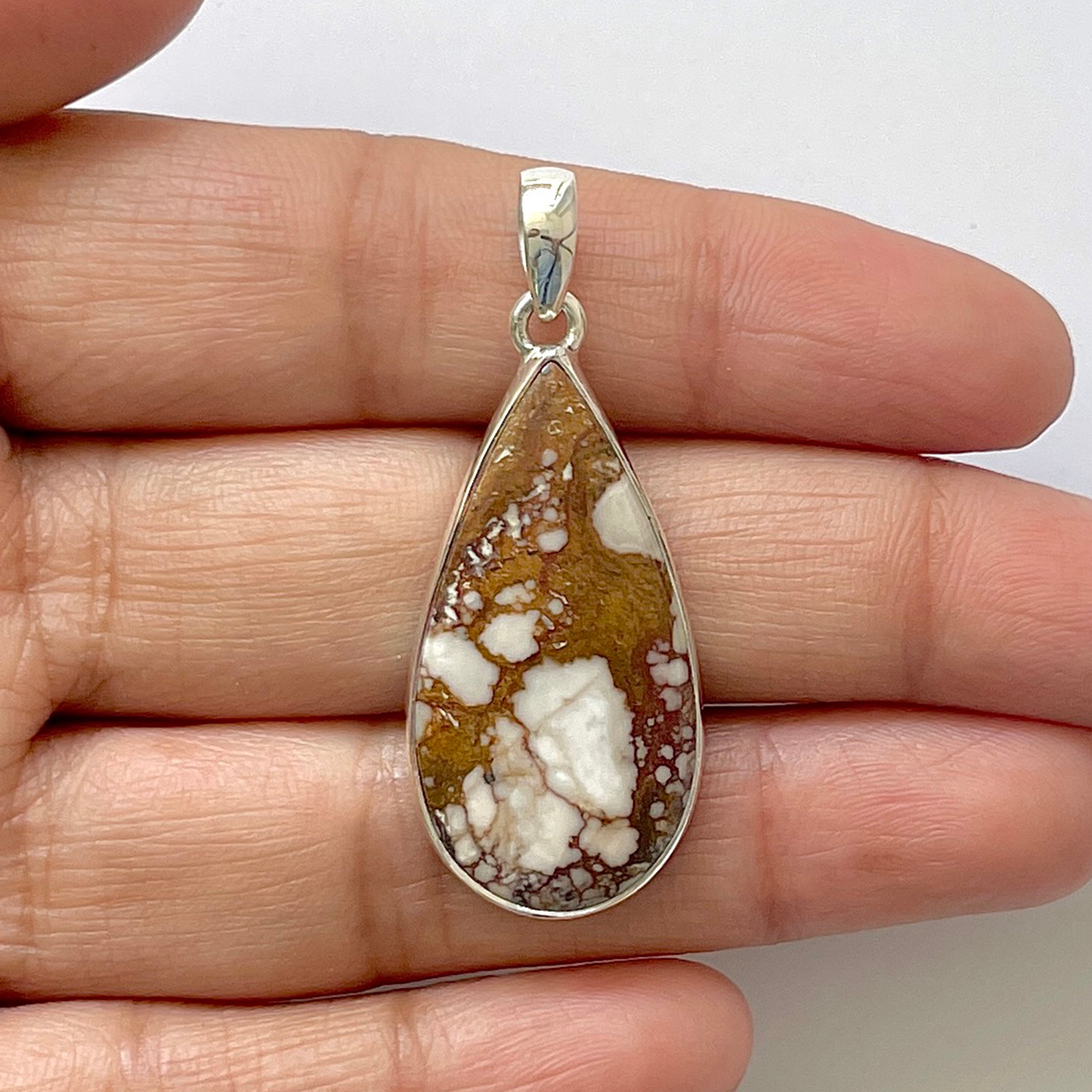 Wild Horse Jasper Pendant-(WOJ-1-19)